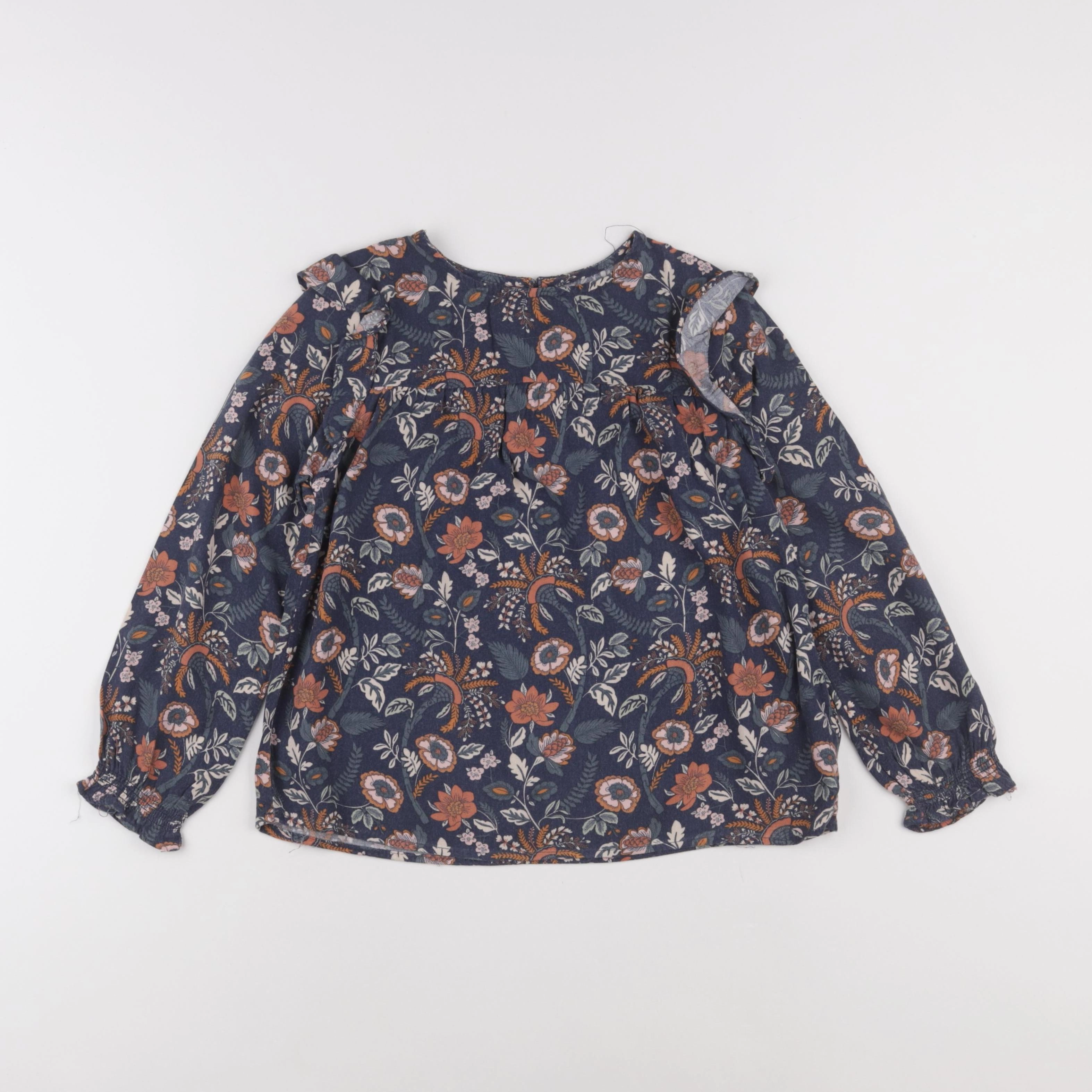Vertbaudet - blouse multicolore - 8 ans