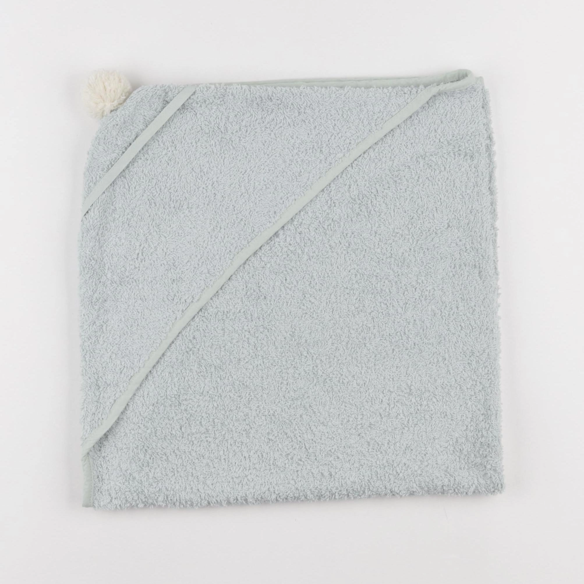Nobodinoz - cape de bain vert - 0/9 mois