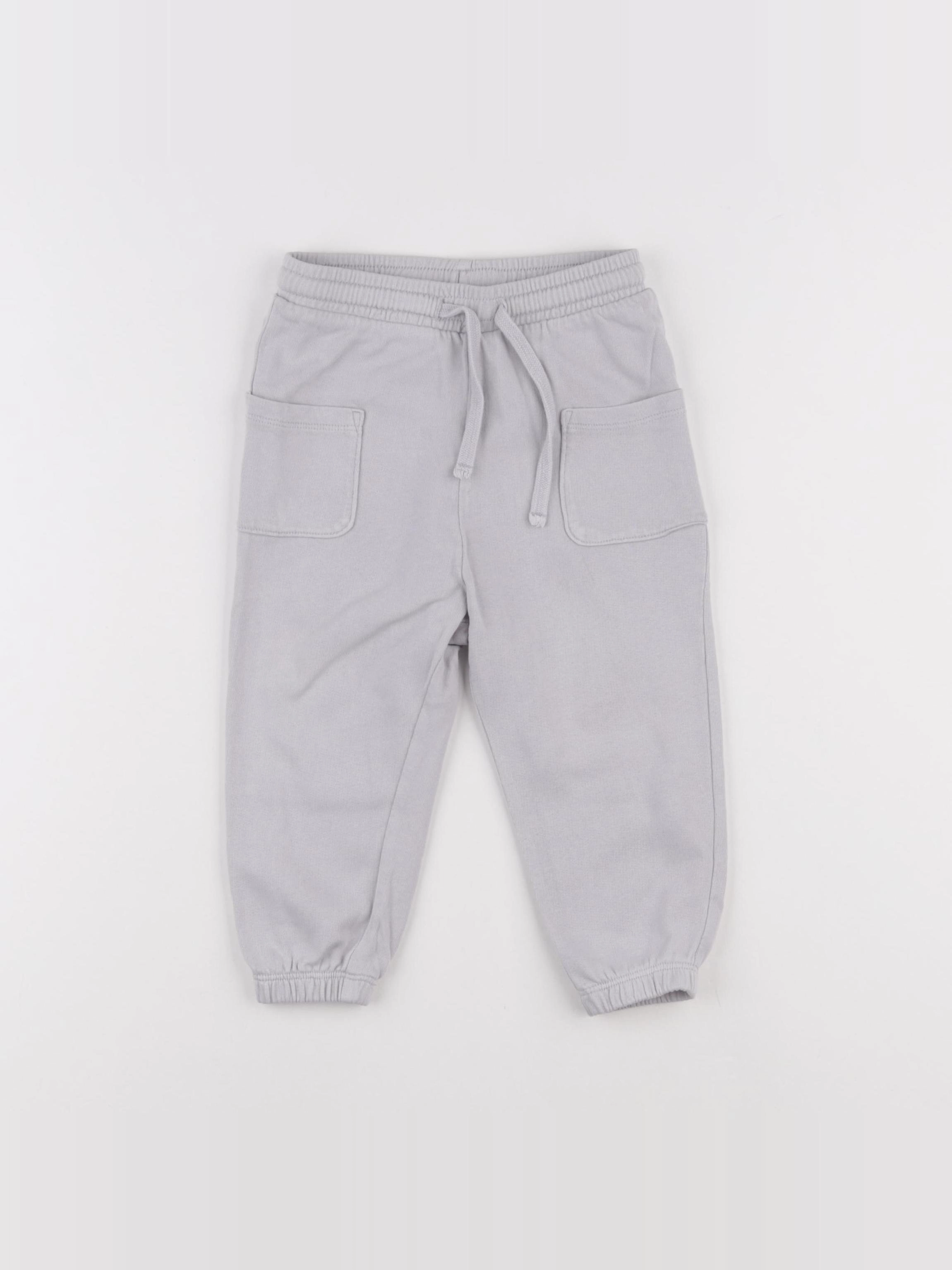 H&M - jogging bleu - 12/18 mois