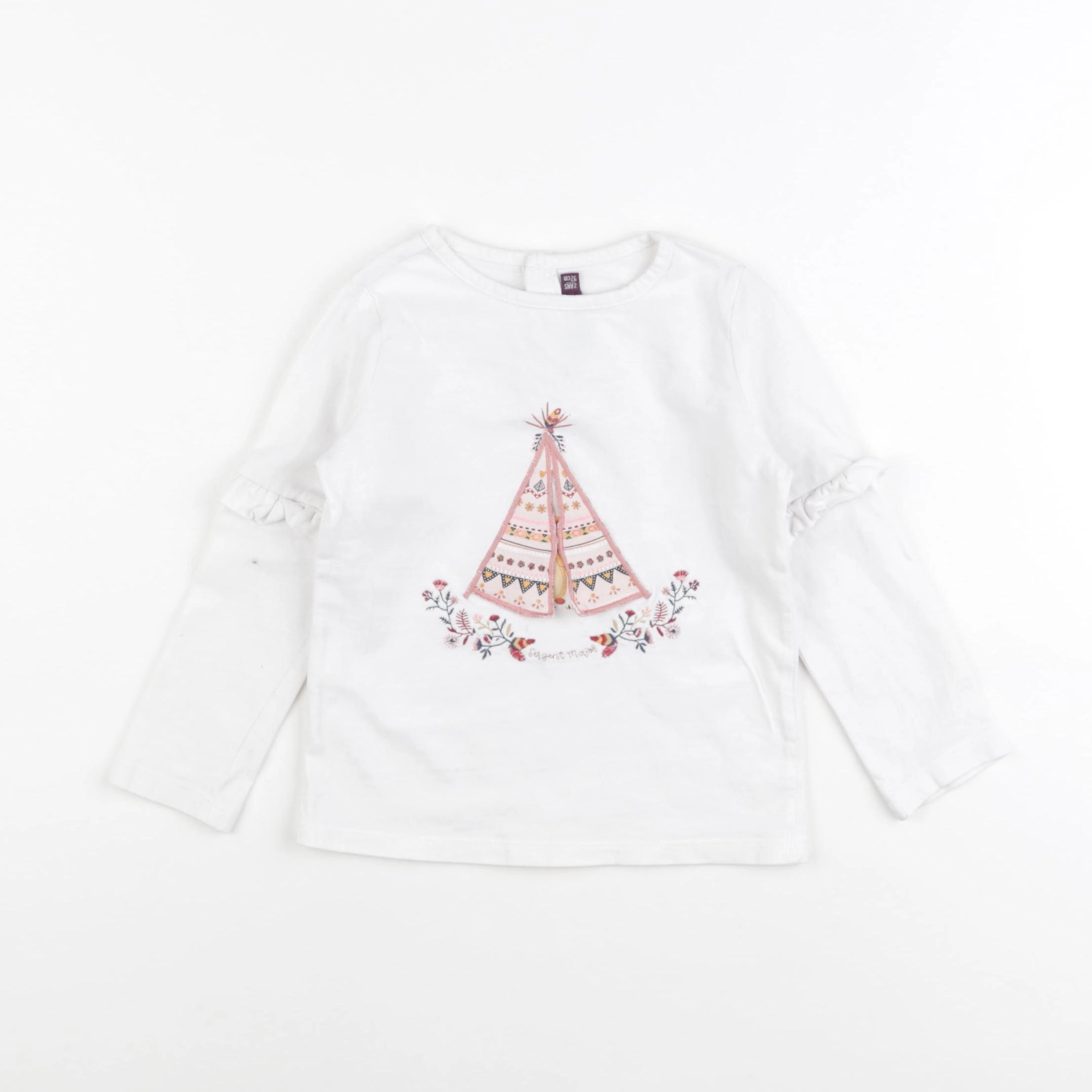 Sergent Major - tee-shirt blanc - 2 ans