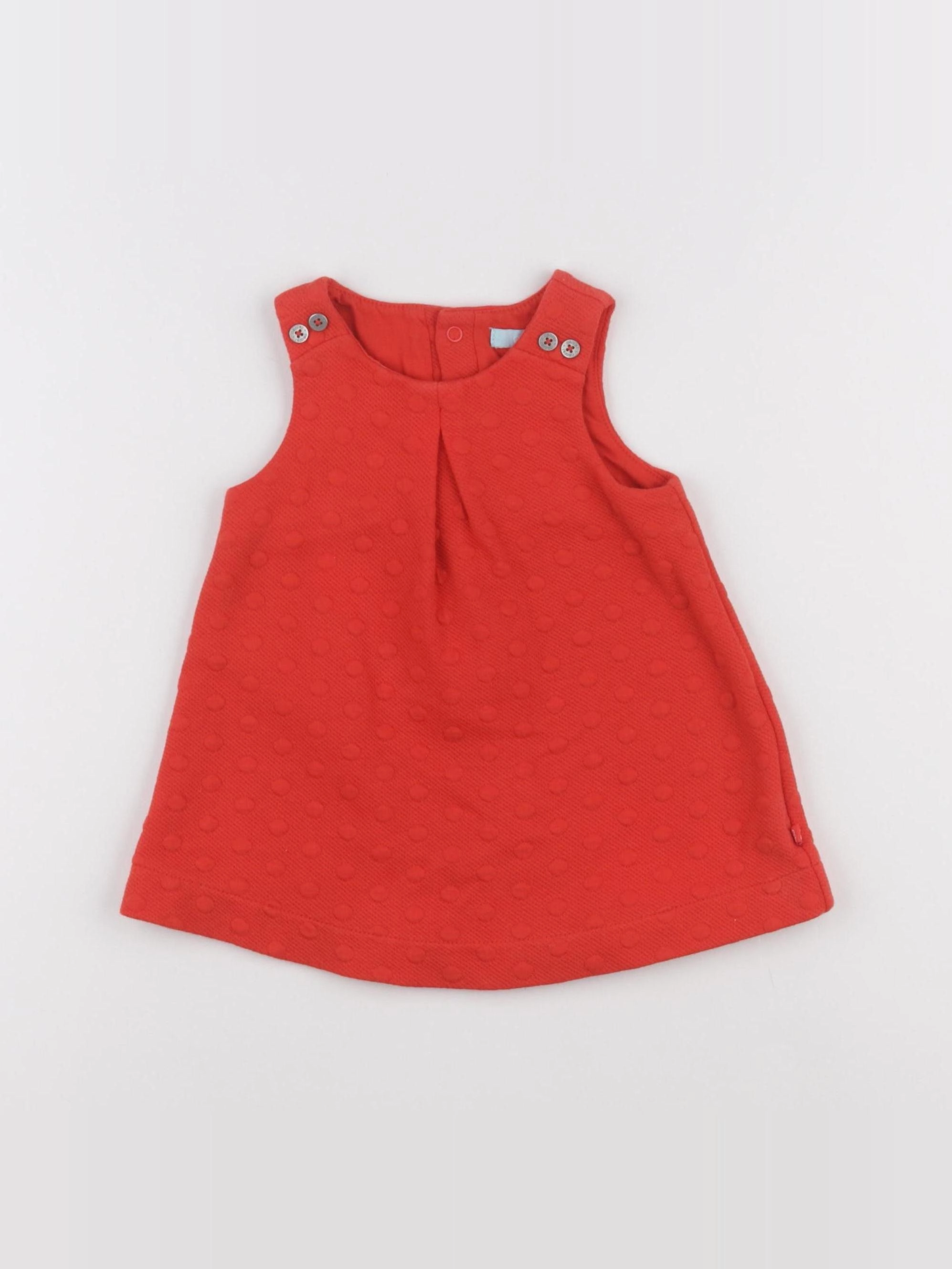 Obaïbi - robe rouge - 6 mois