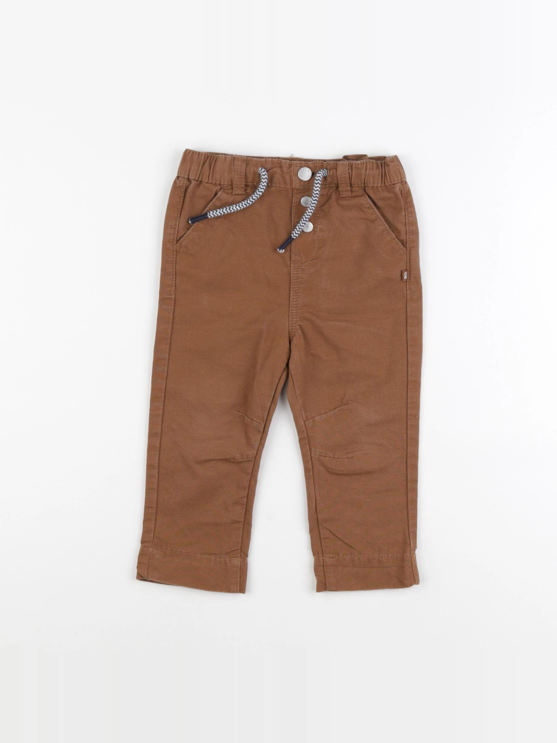 Obaïbi - pantalon marron - 18 mois