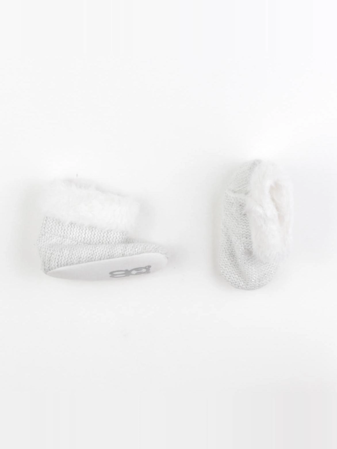 Obaïbi - chaussons gris, argent - pointure 18