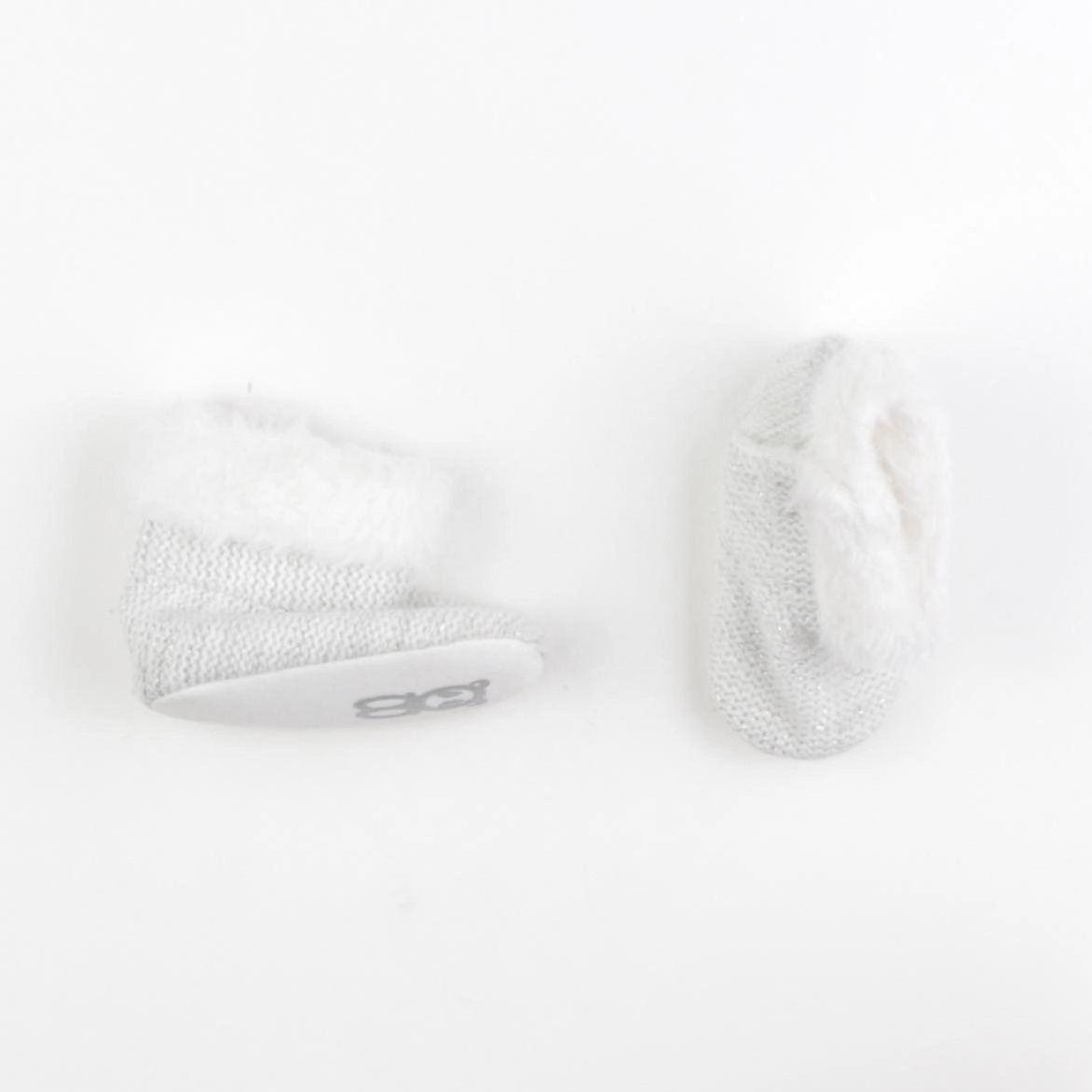 Obaïbi - chaussons gris, argent - pointure 18