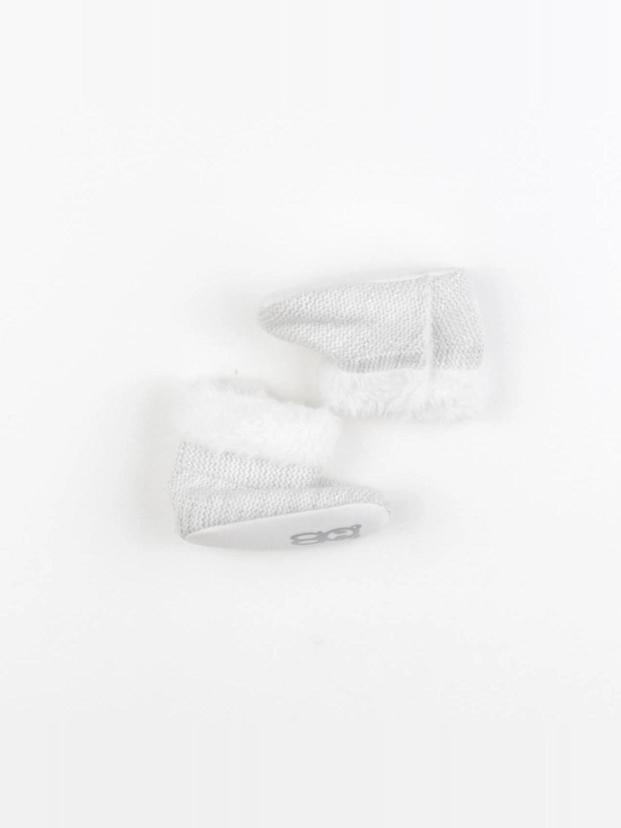 Obaïbi - chaussons gris, argent - pointure 18