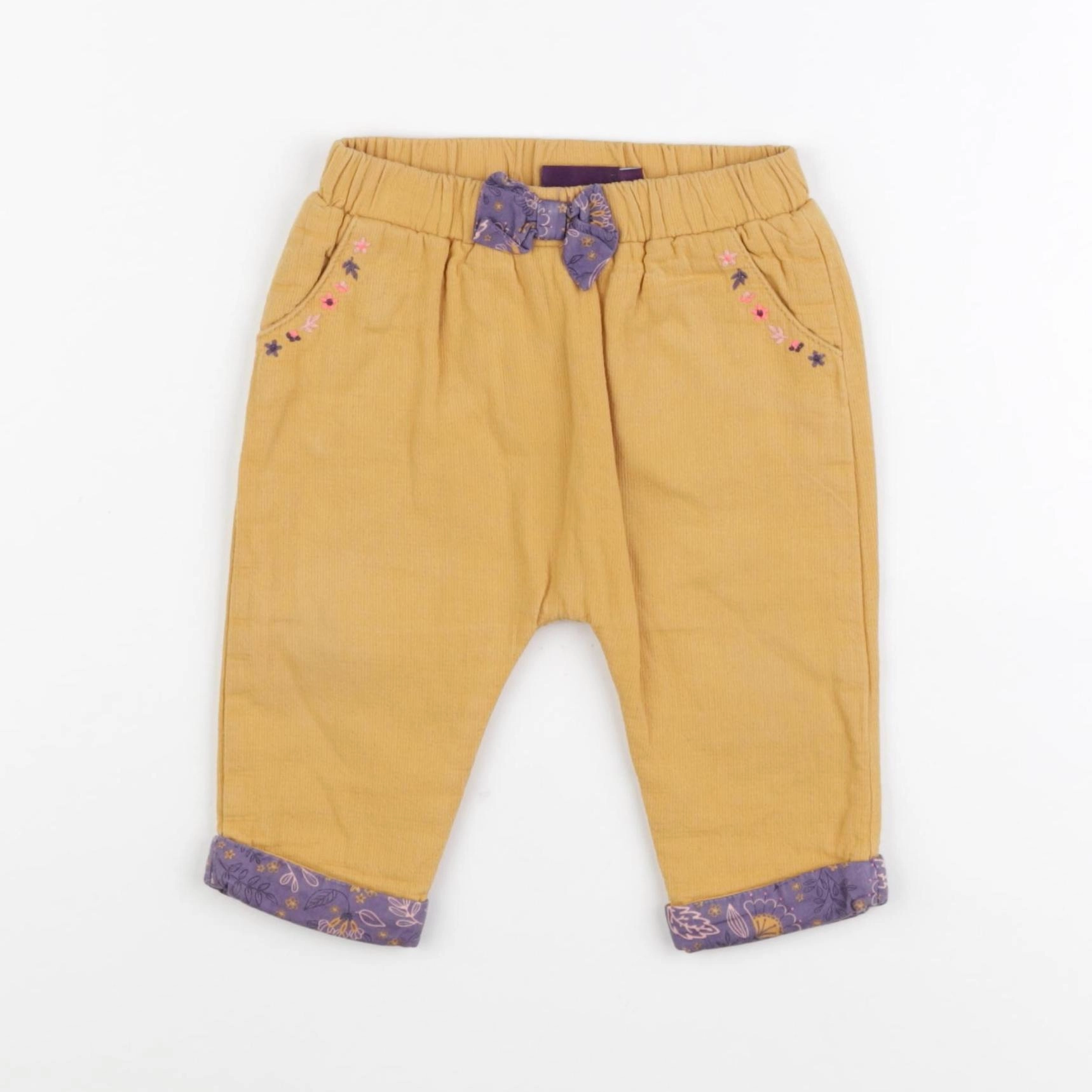 Sergent Major - pantalon jaune - 6 mois