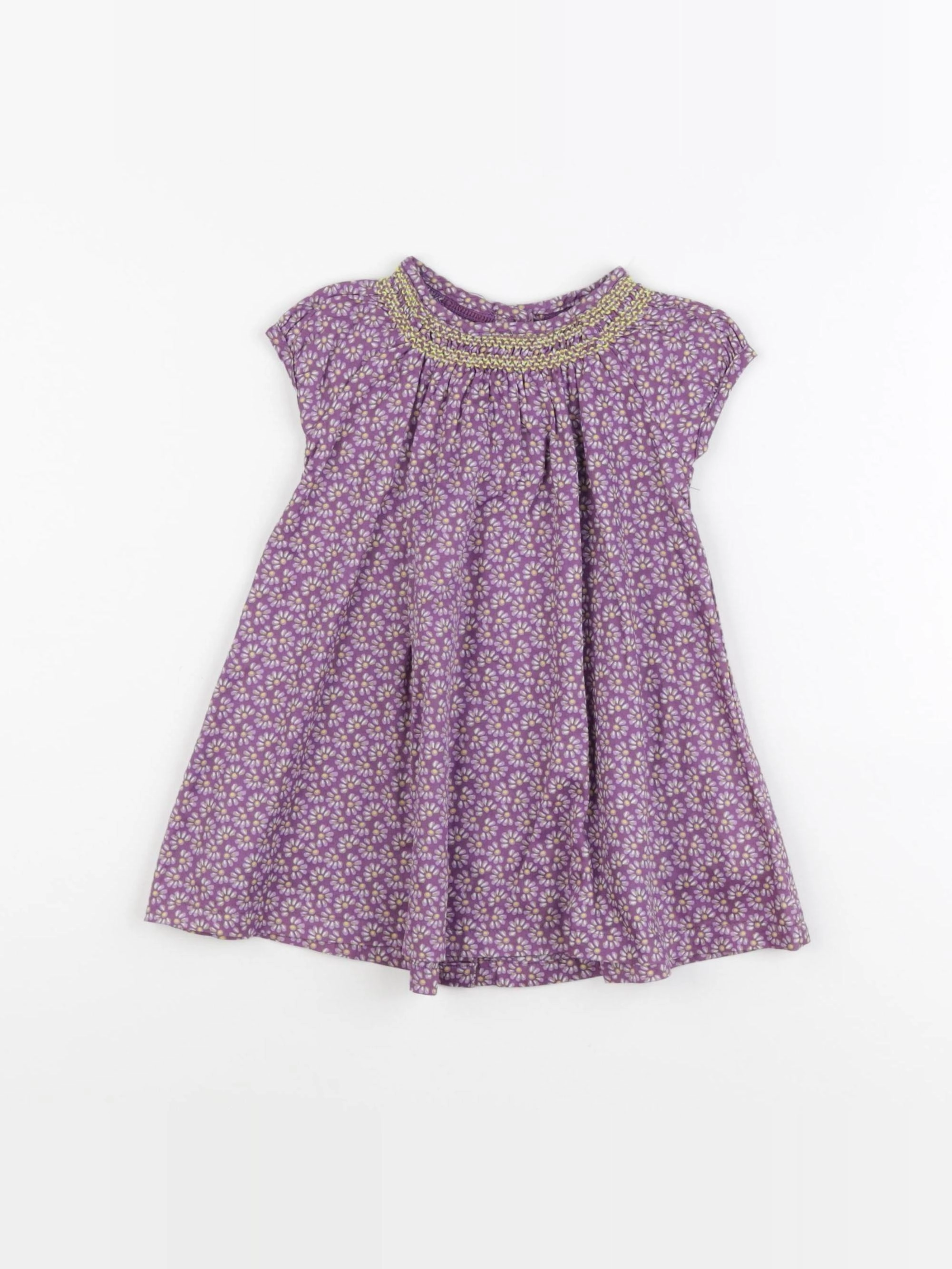DPAM - robe violet - 9 mois