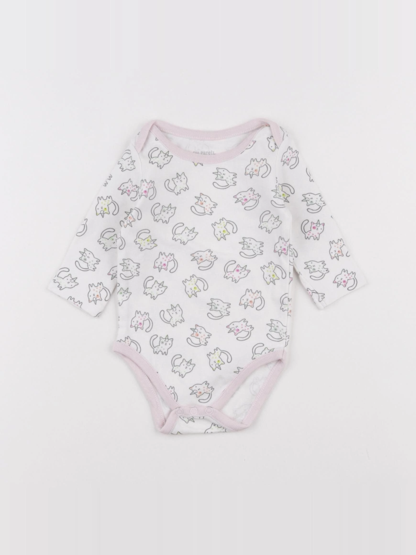 DPAM - body multicolore - 3 mois