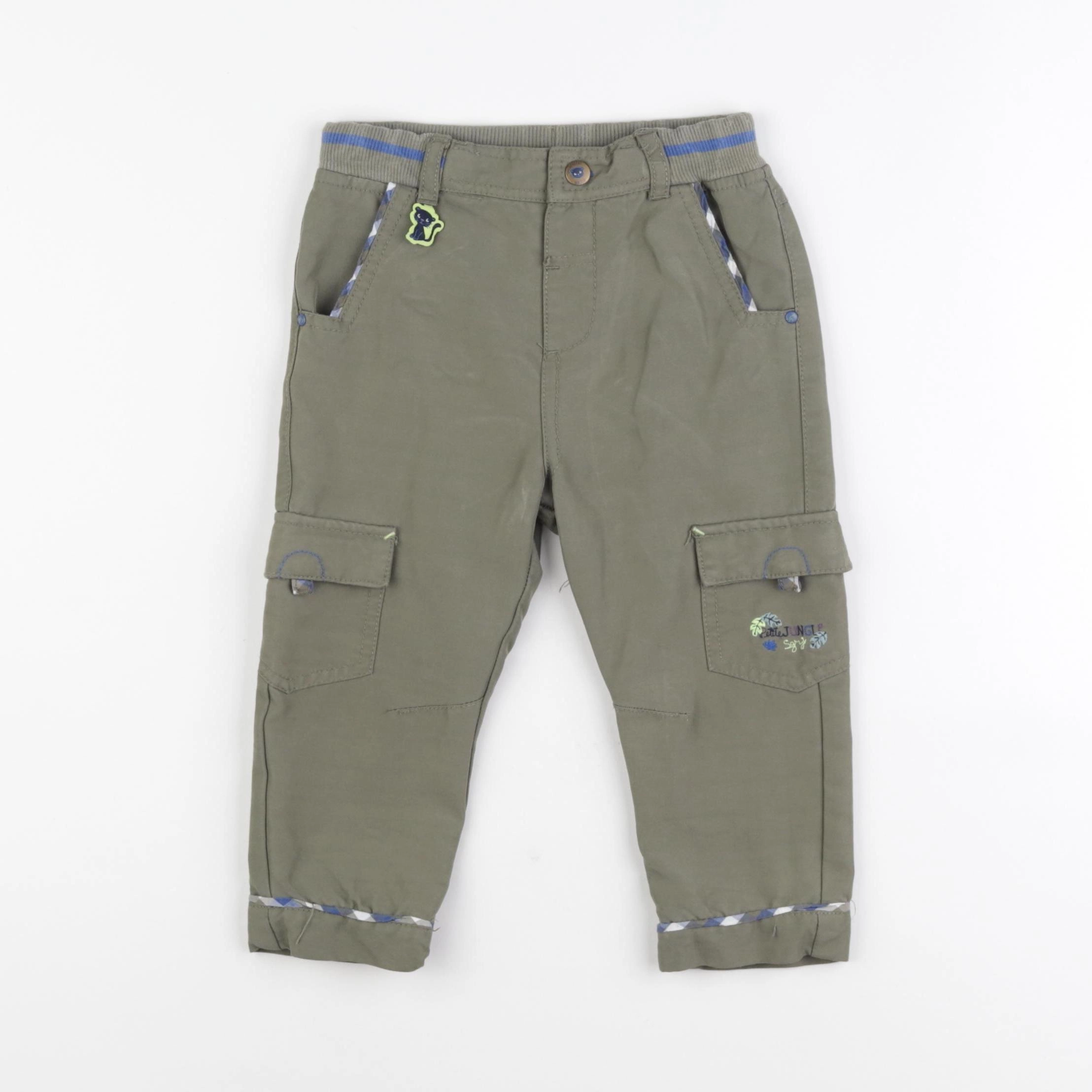 Sergent Major - pantalon vert - 24 mois