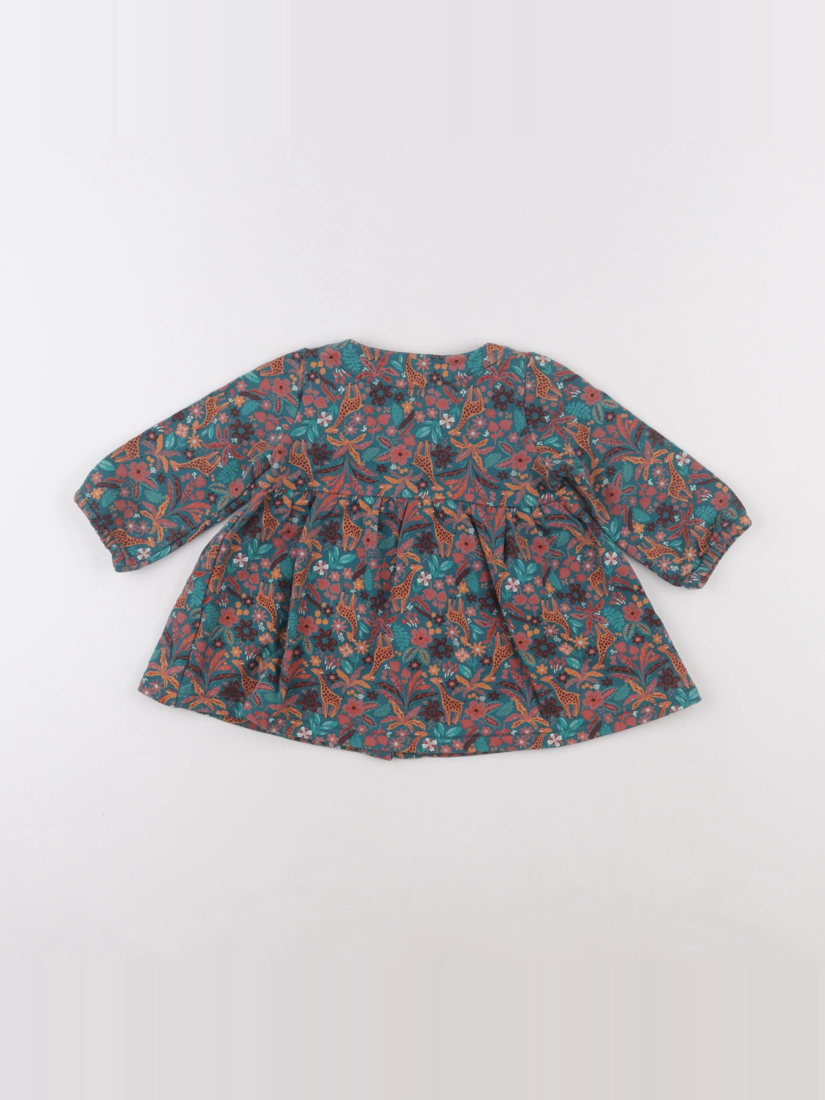 DPAM - robe multicolore - 12 mois