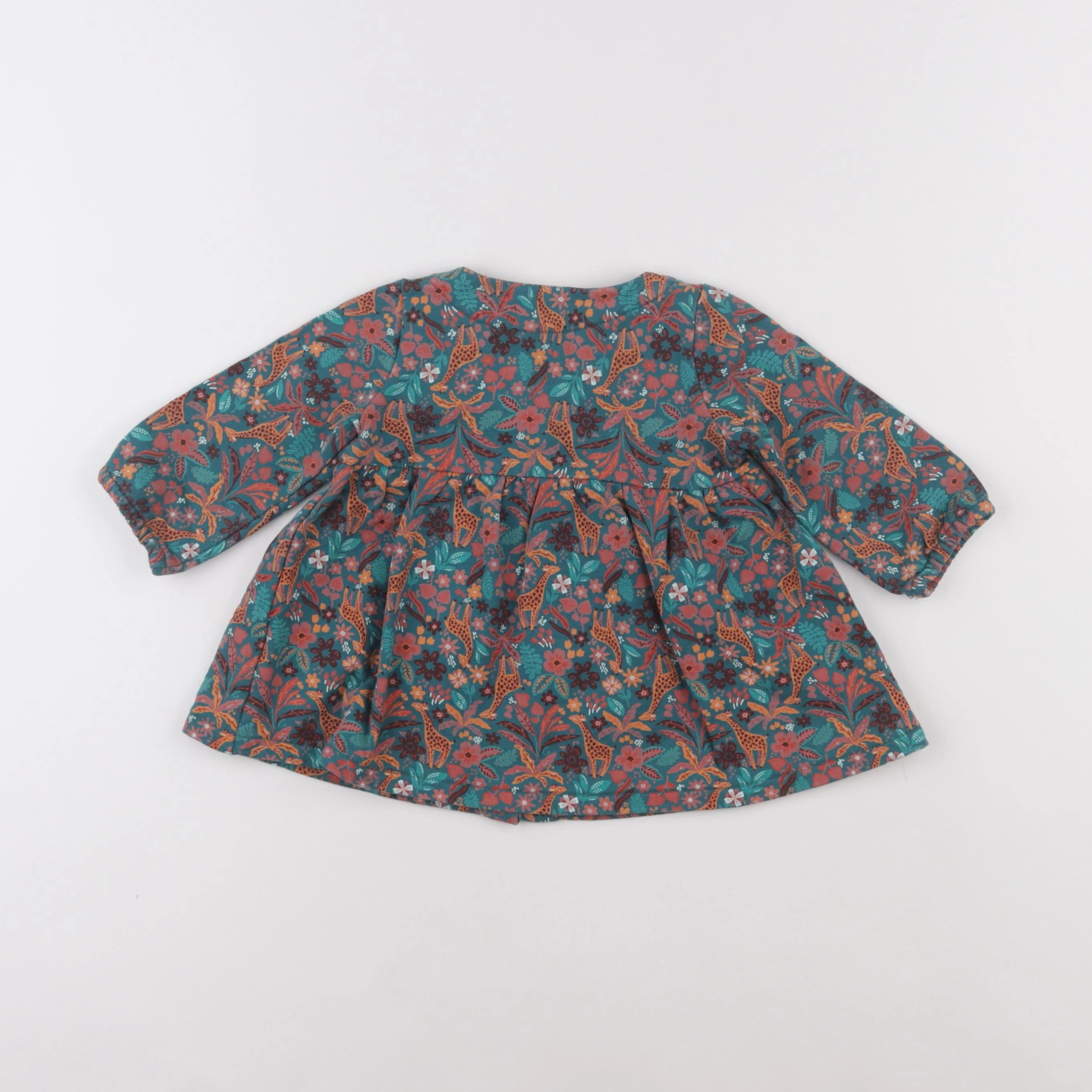 DPAM - robe multicolore - 12 mois