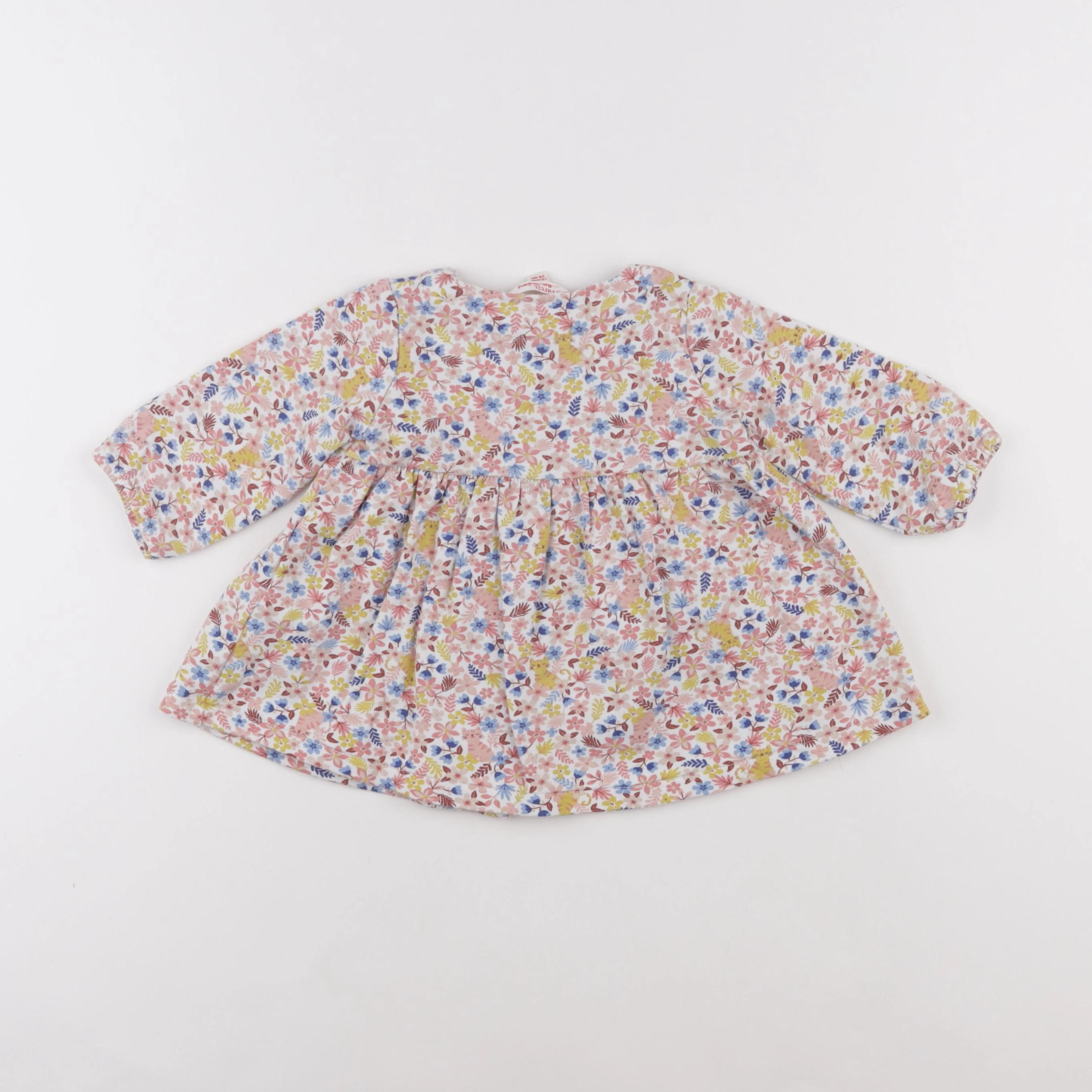 DPAM - robe multicolore - 12 mois