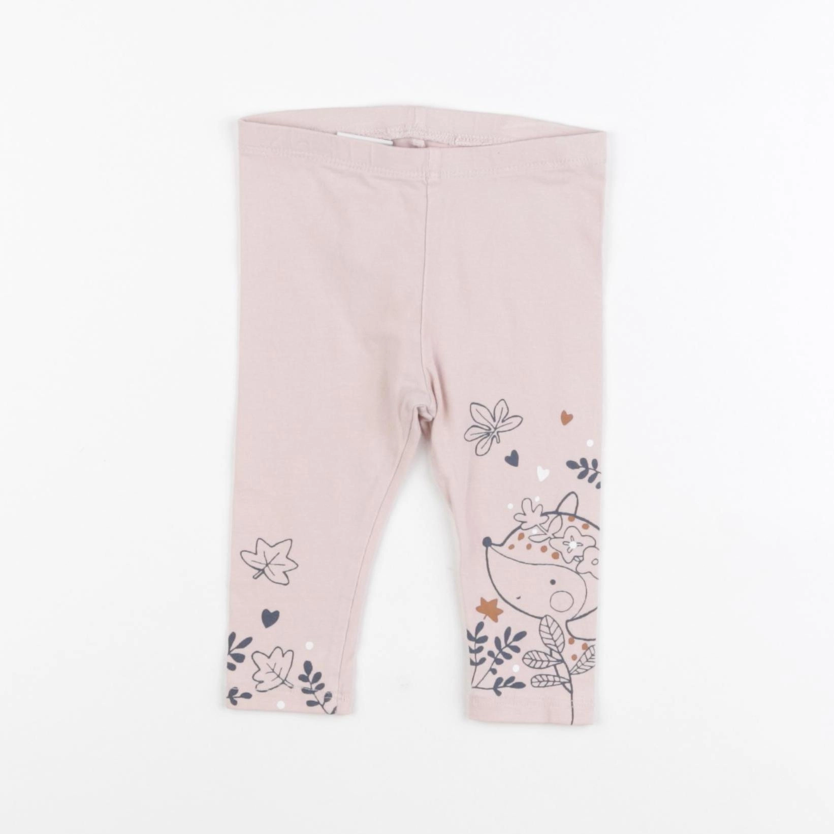 DPAM - legging rose - 6 mois