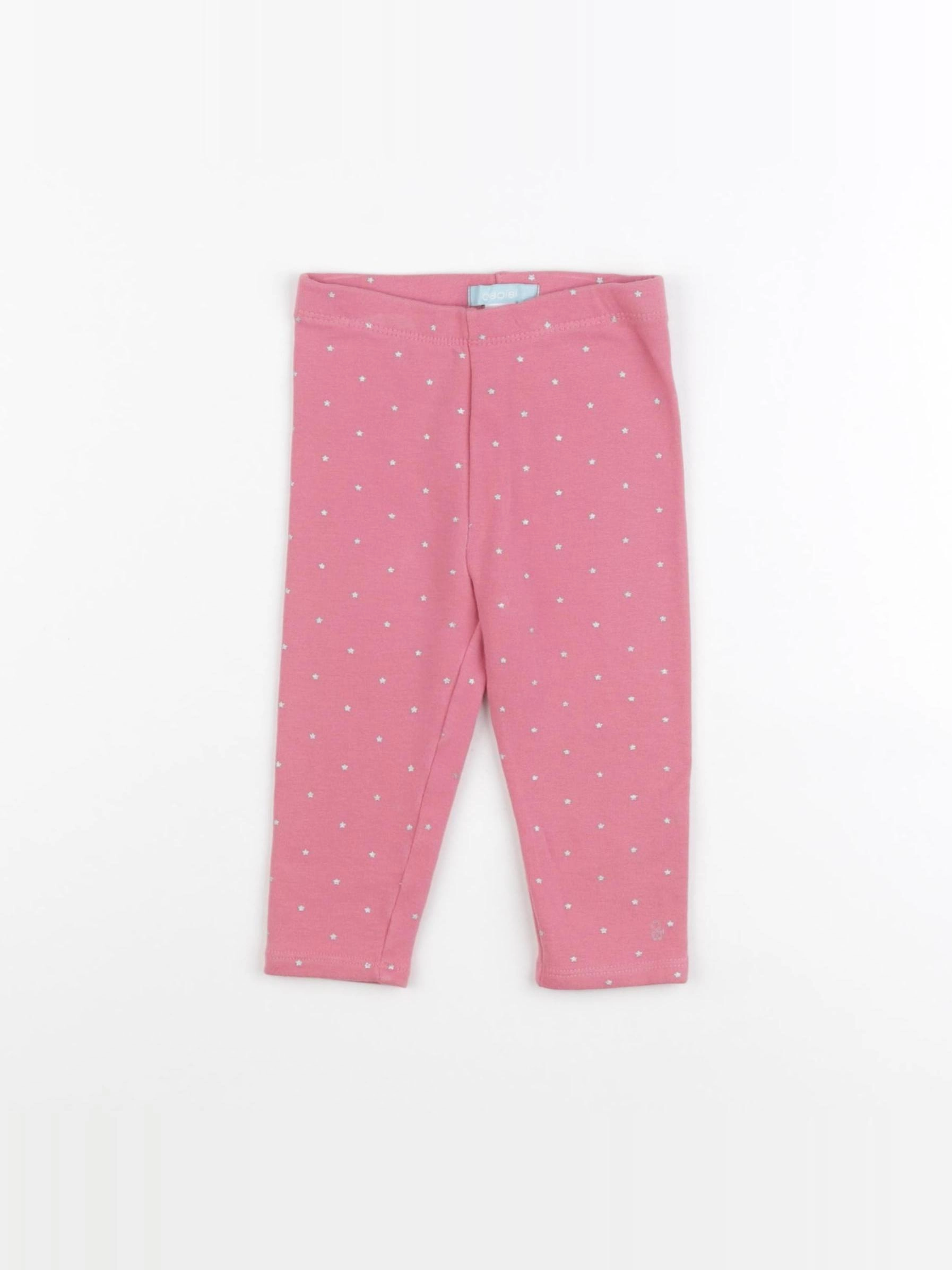 Obaïbi - legging rose - 12 mois