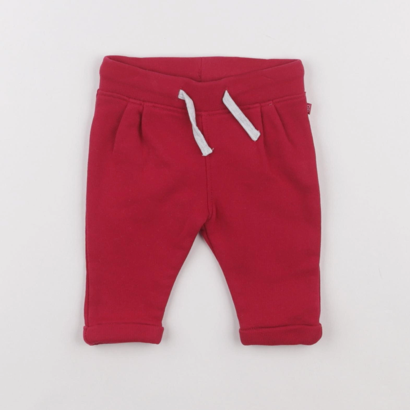 Obaïbi - pantalon rouge - 3 mois