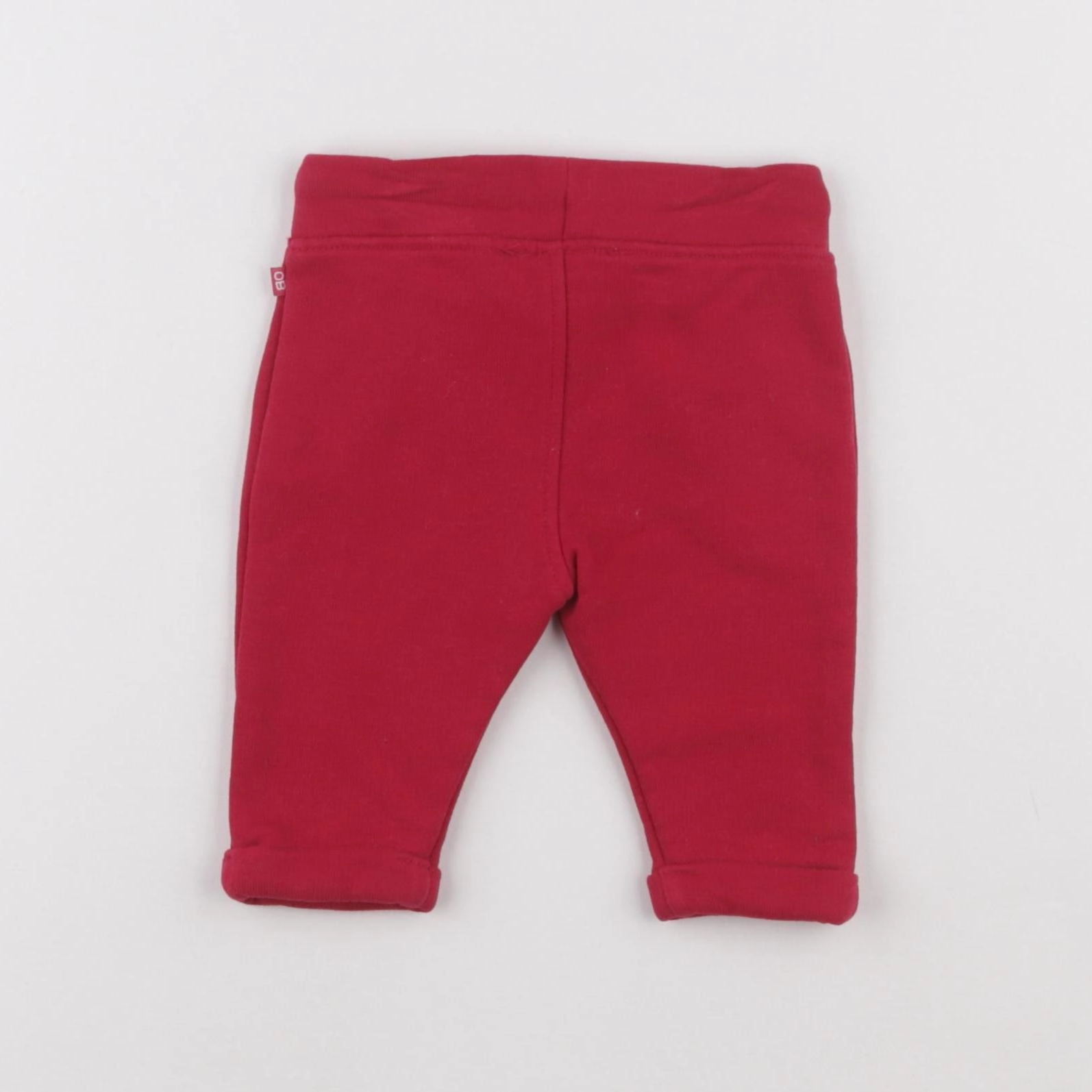 Obaïbi - pantalon rouge - 3 mois