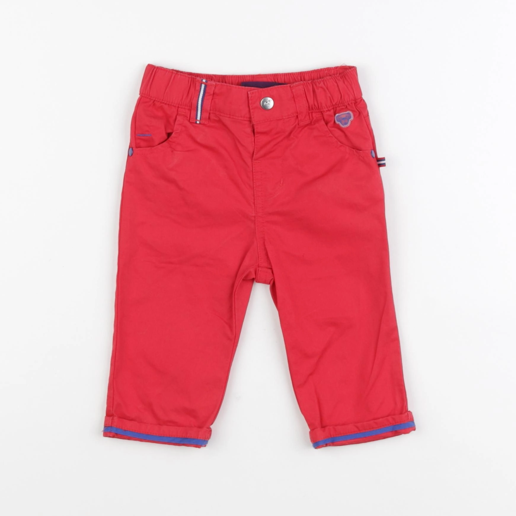 Sergent Major - pantalon rouge - 6 mois