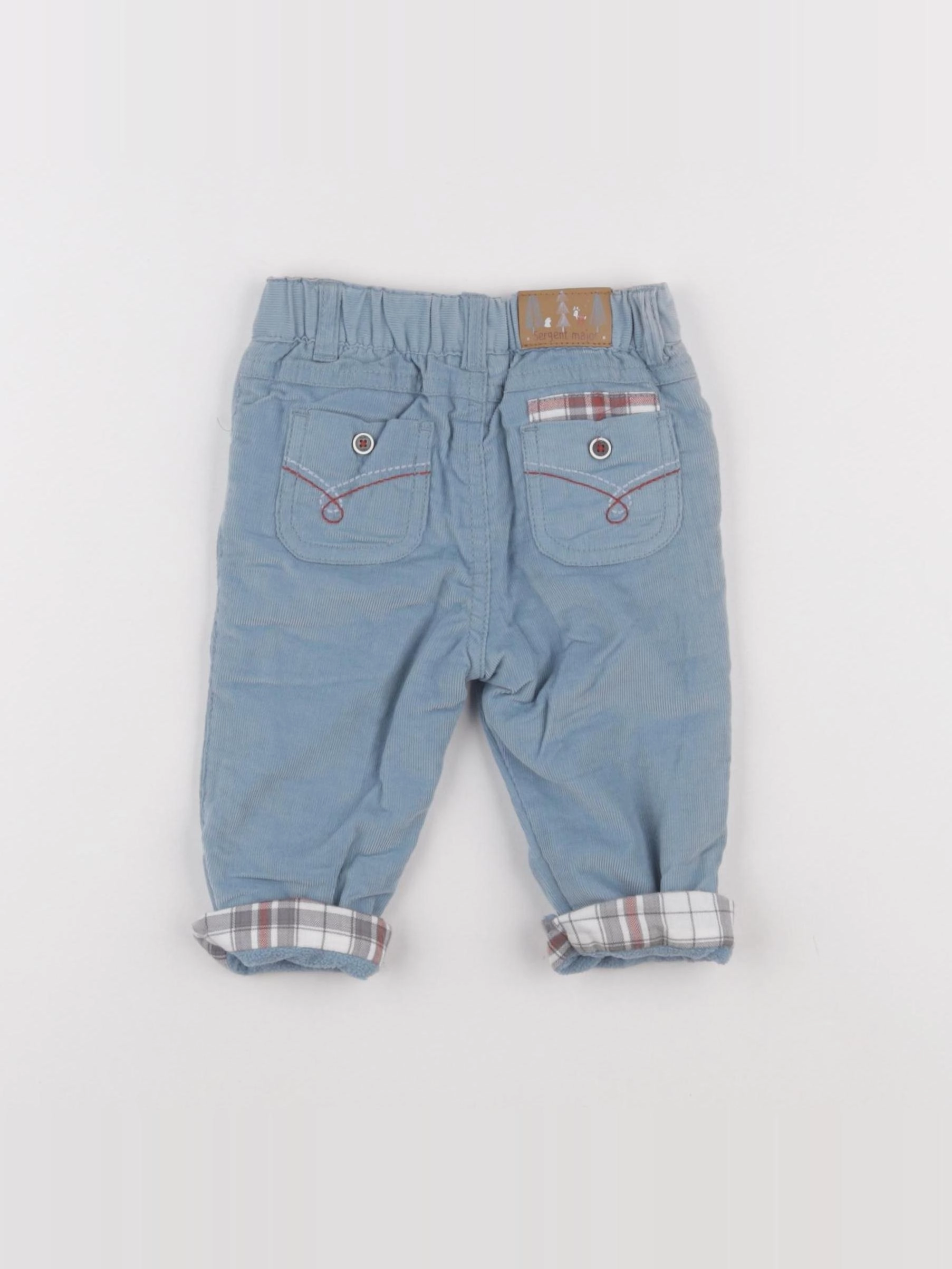 Sergent Major - pantalon bleu - 6 mois