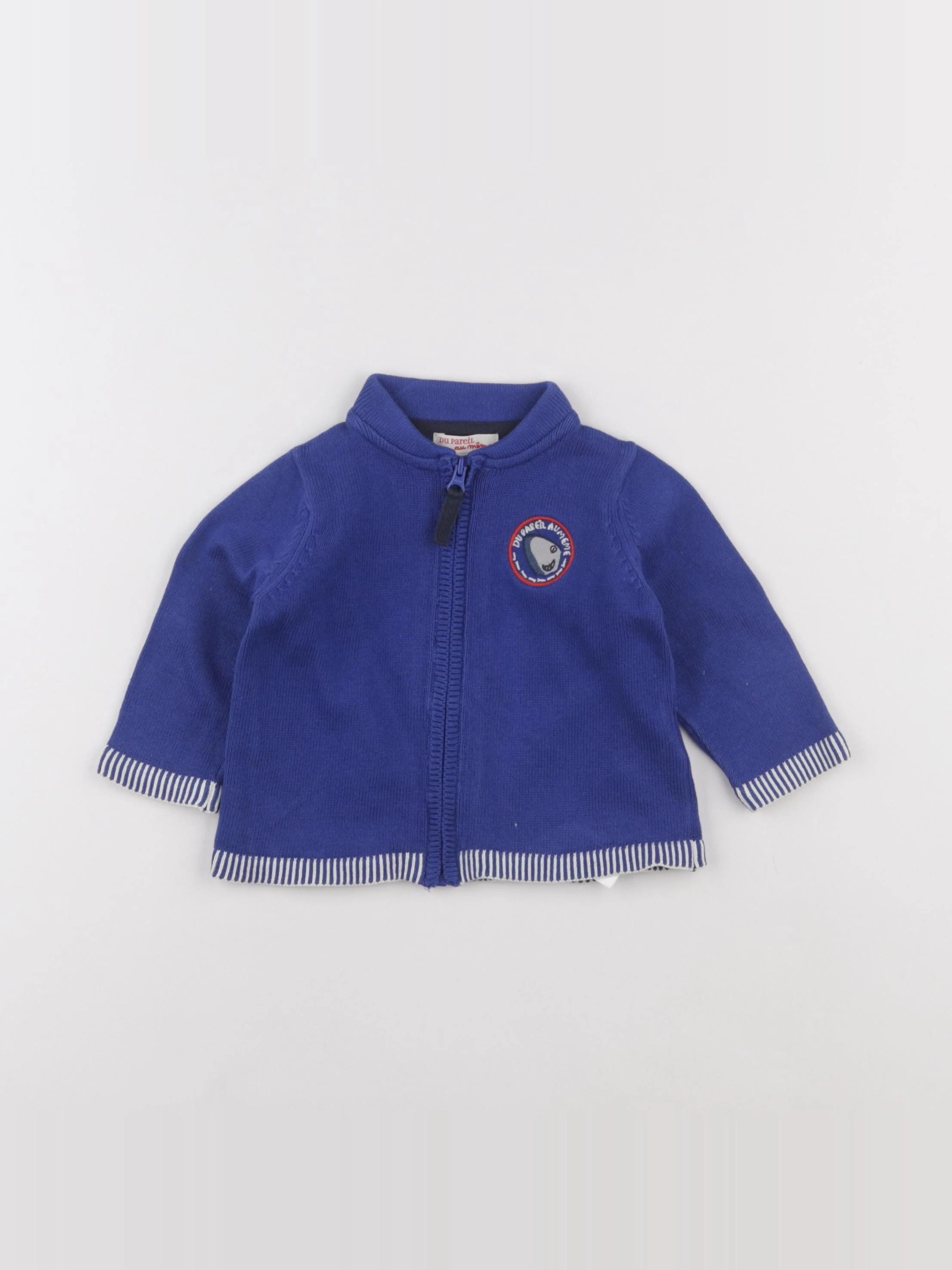DPAM - gilet bleu - 6 mois