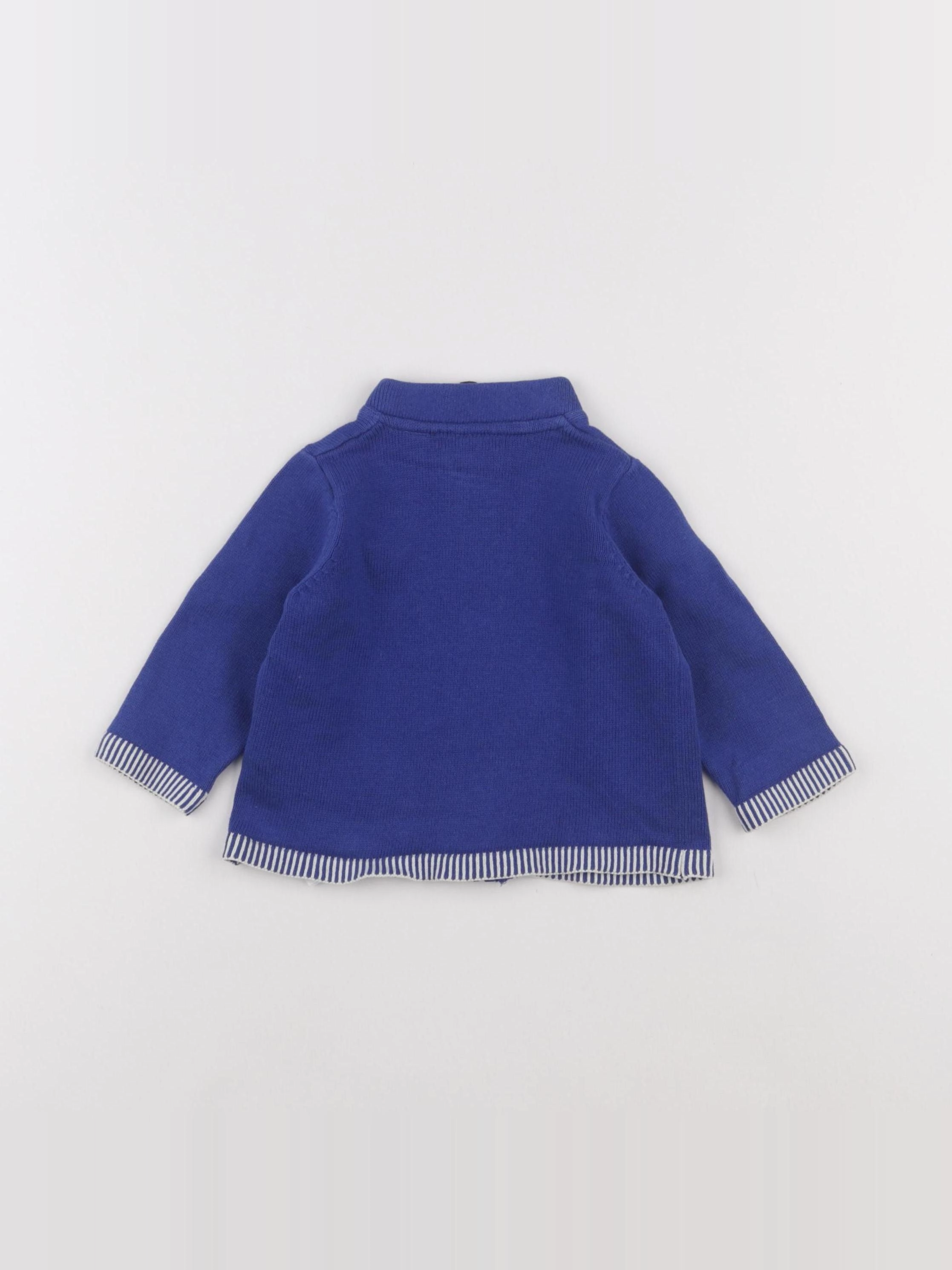 DPAM - gilet bleu - 6 mois