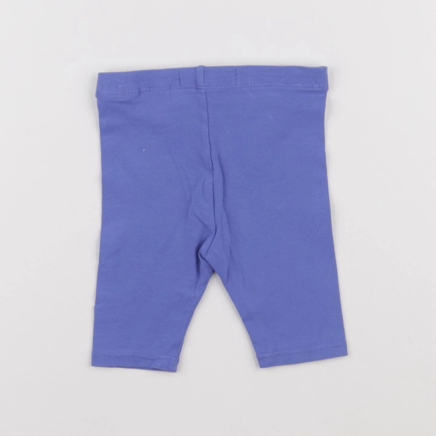Obaïbi - legging court bleu - 6 mois
