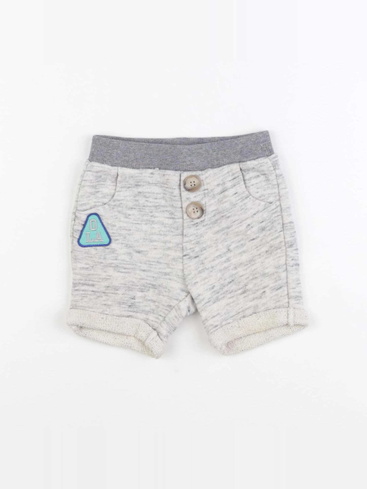 Catimini - short gris - 6 mois