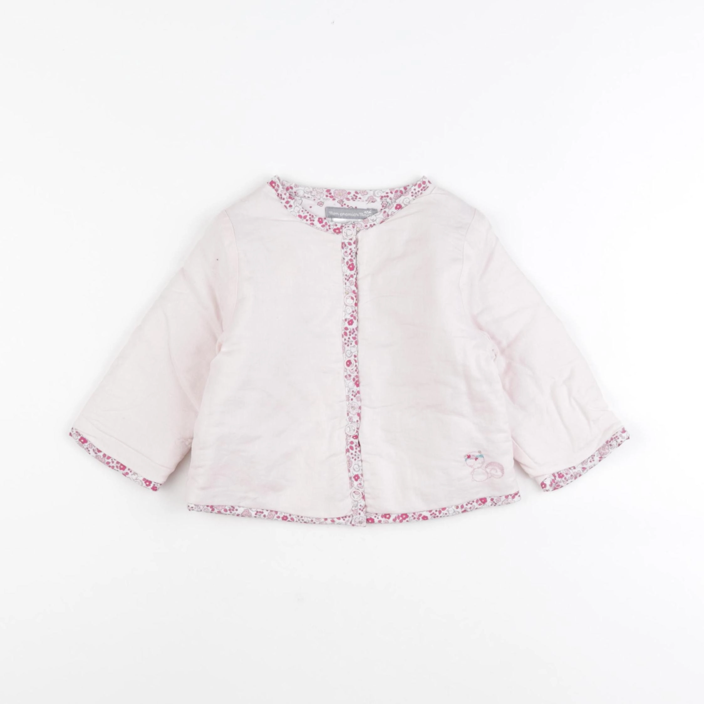 Sergent Major - veste rose - 6 mois