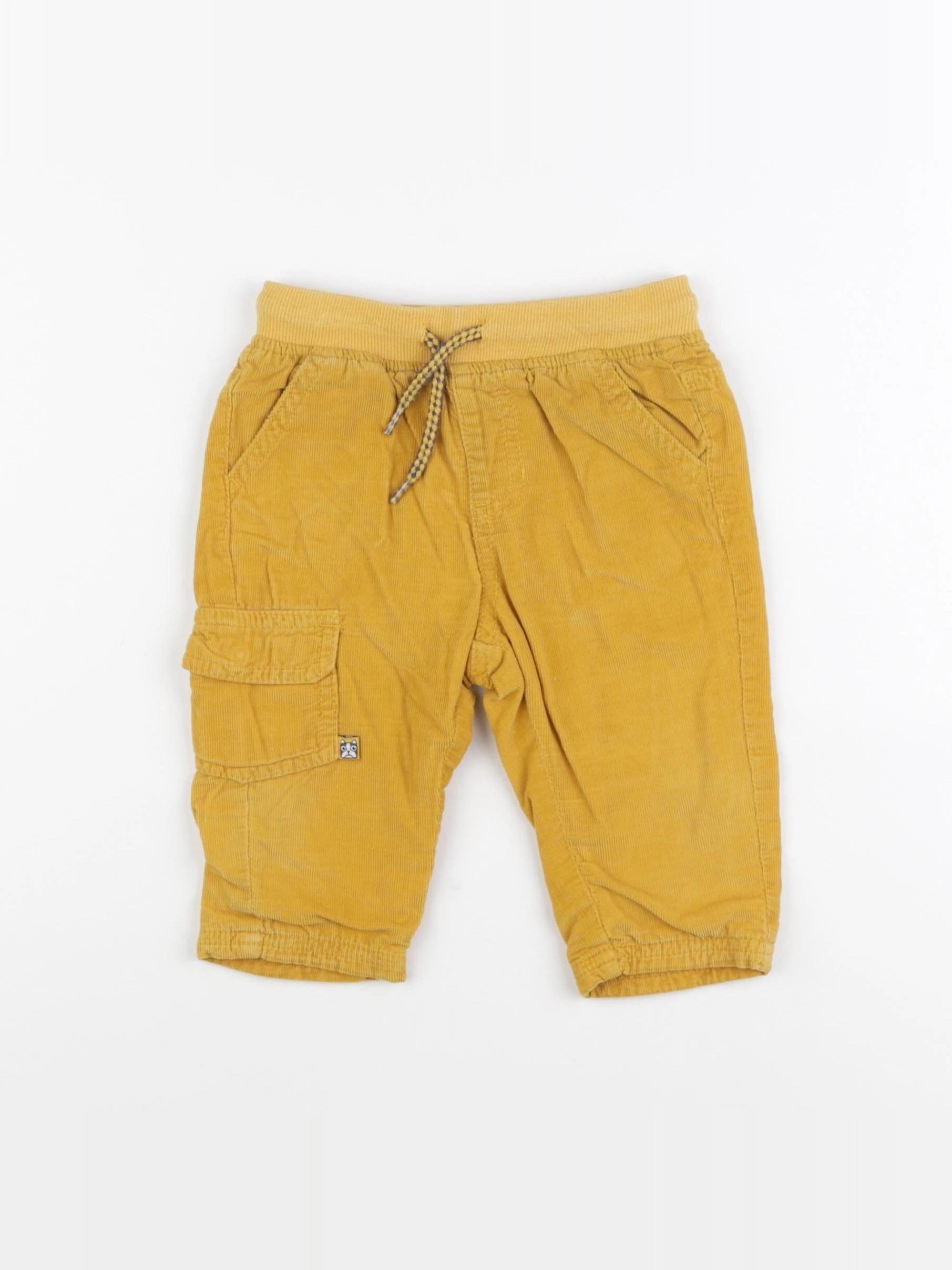 DPAM - pantalon jaune - 12 mois