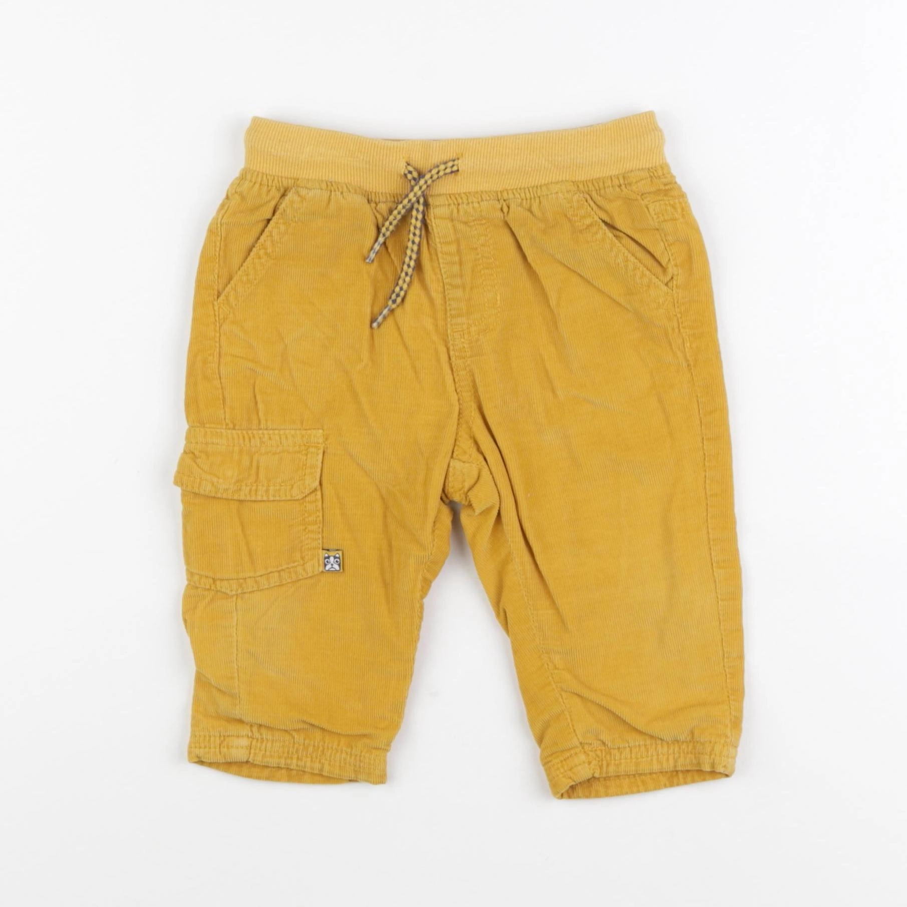 DPAM - pantalon jaune - 12 mois