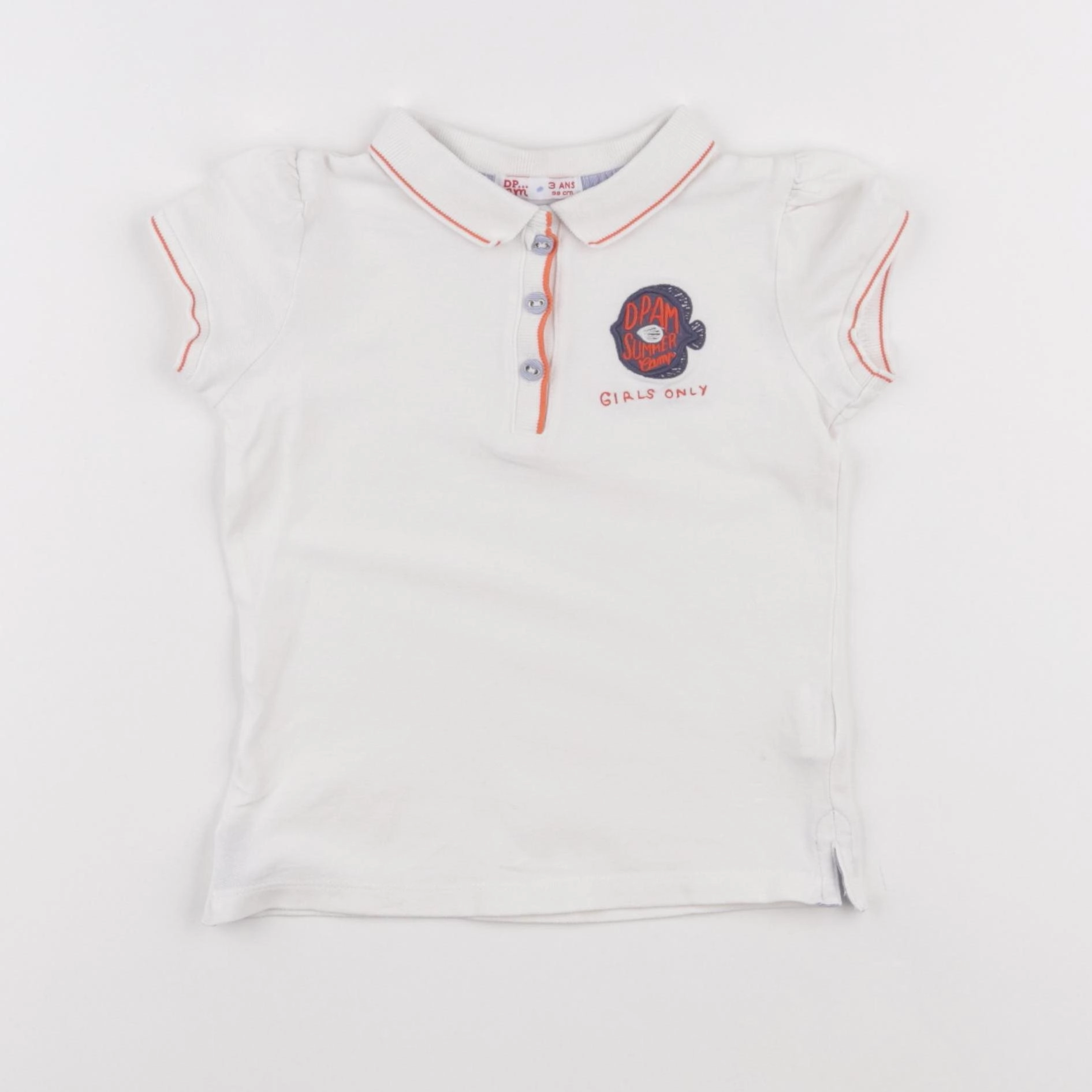 DPAM - polo beige - 3 ans