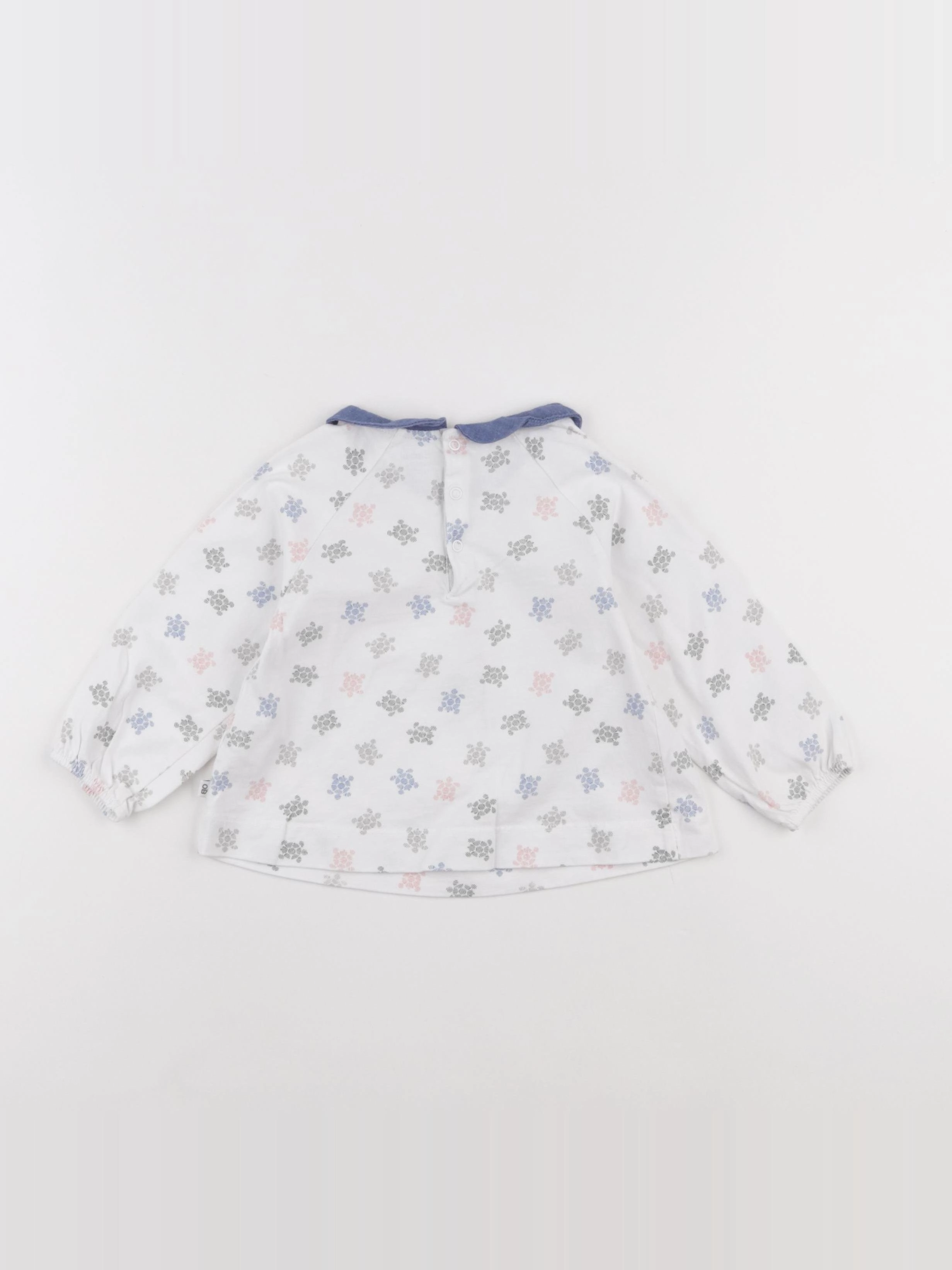 Obaïbi - tee-shirt multicolore - 18 mois