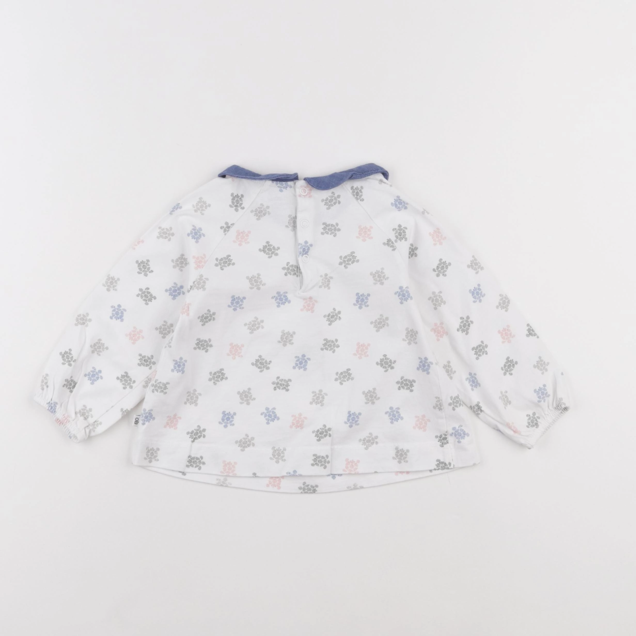 Obaïbi - tee-shirt multicolore - 18 mois