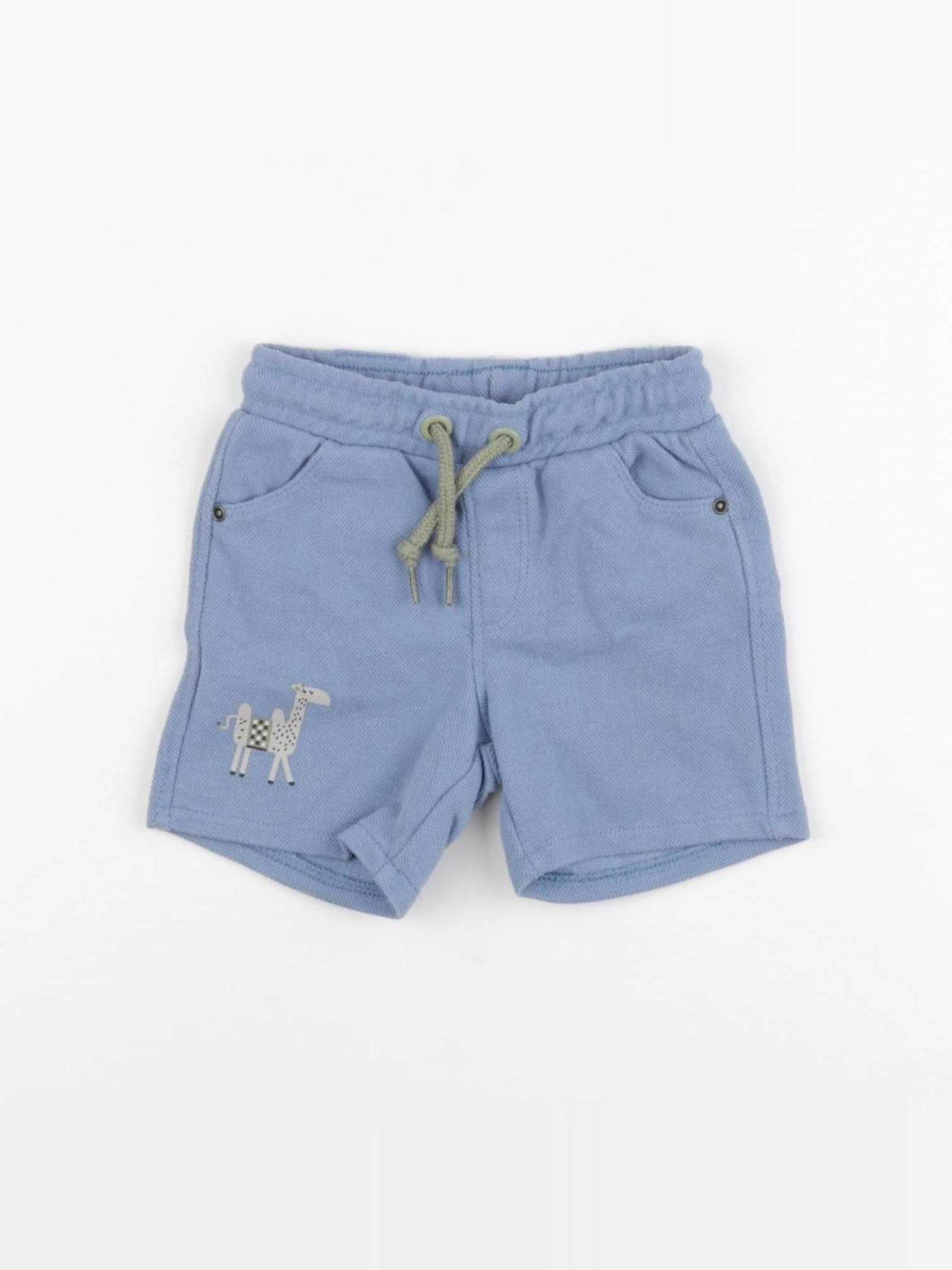DPAM - short bleu - 3 mois