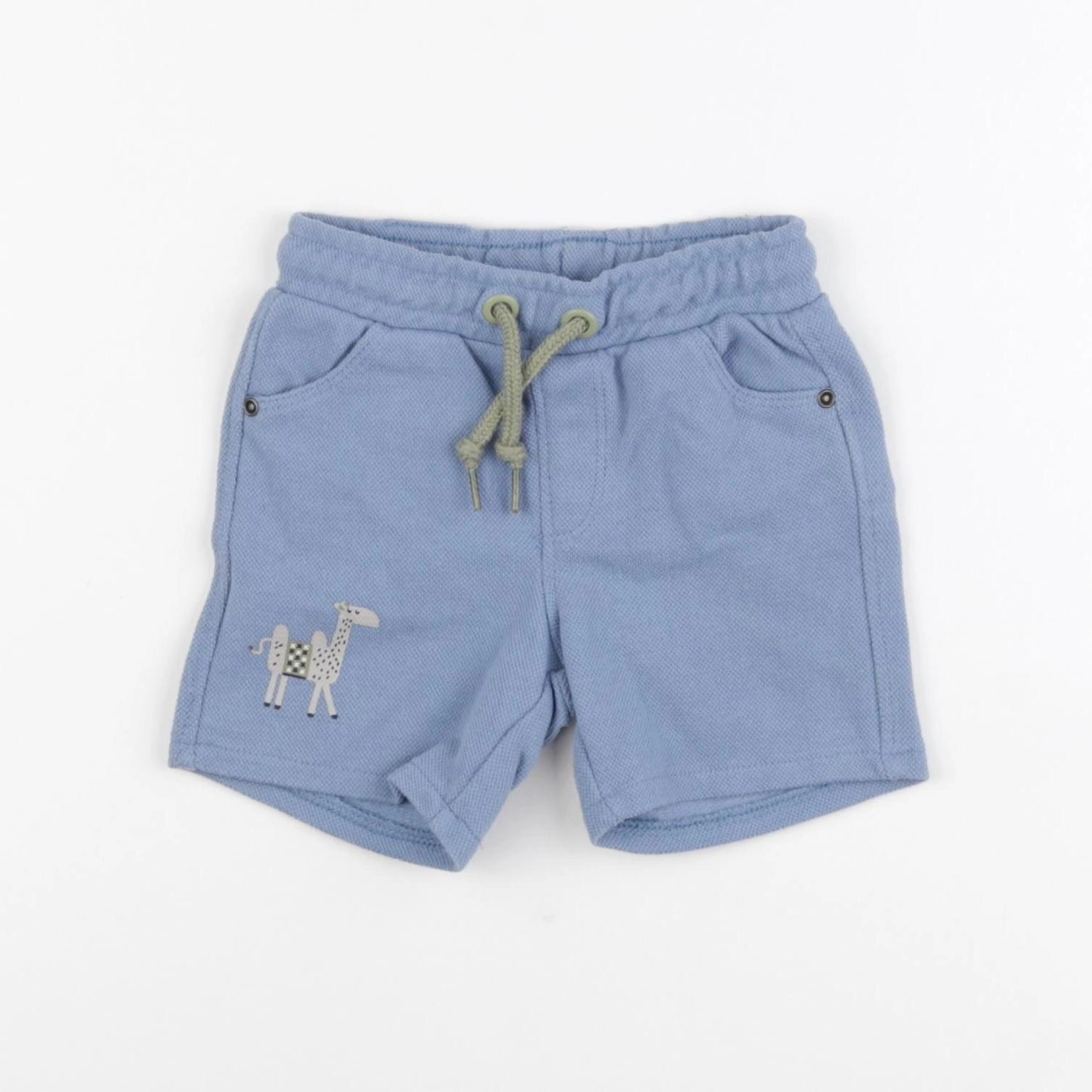 DPAM - short bleu - 3 mois