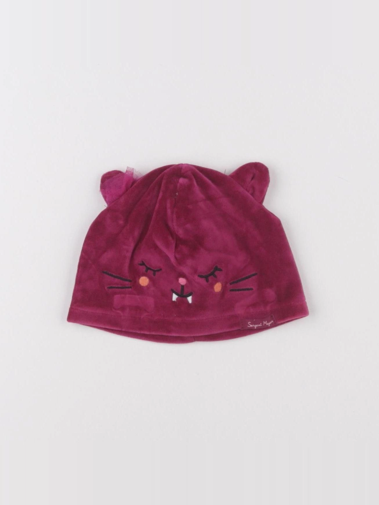 Sergent Major - bonnet violet - 12 mois