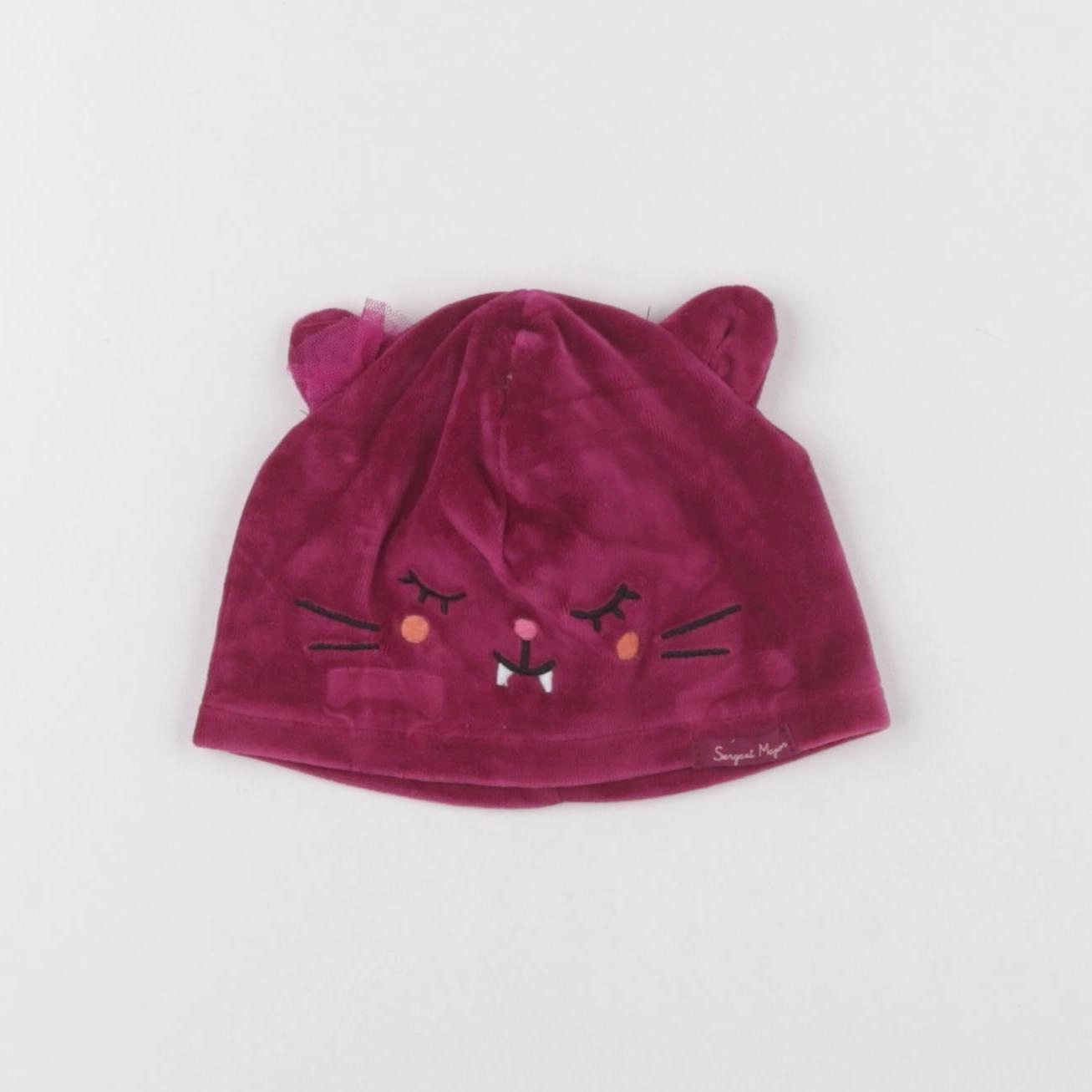 Sergent Major - bonnet violet - 12 mois