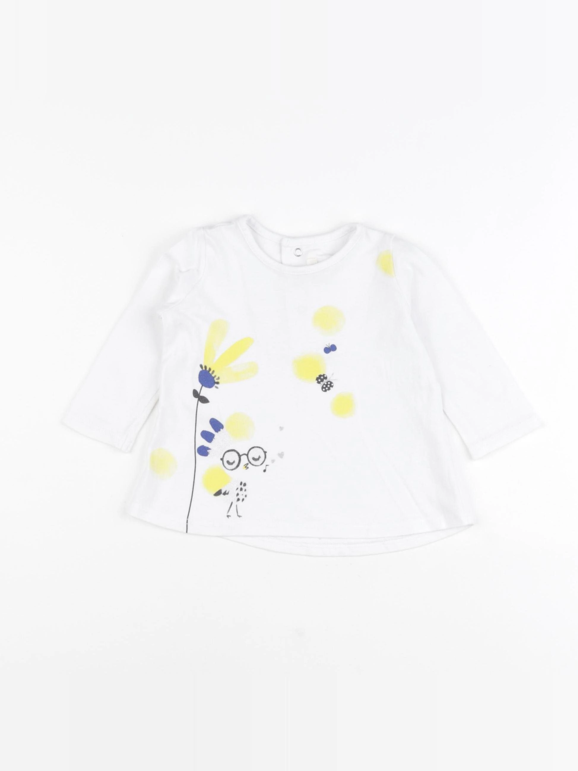 Catimini - tee-shirt blanc - 6 mois