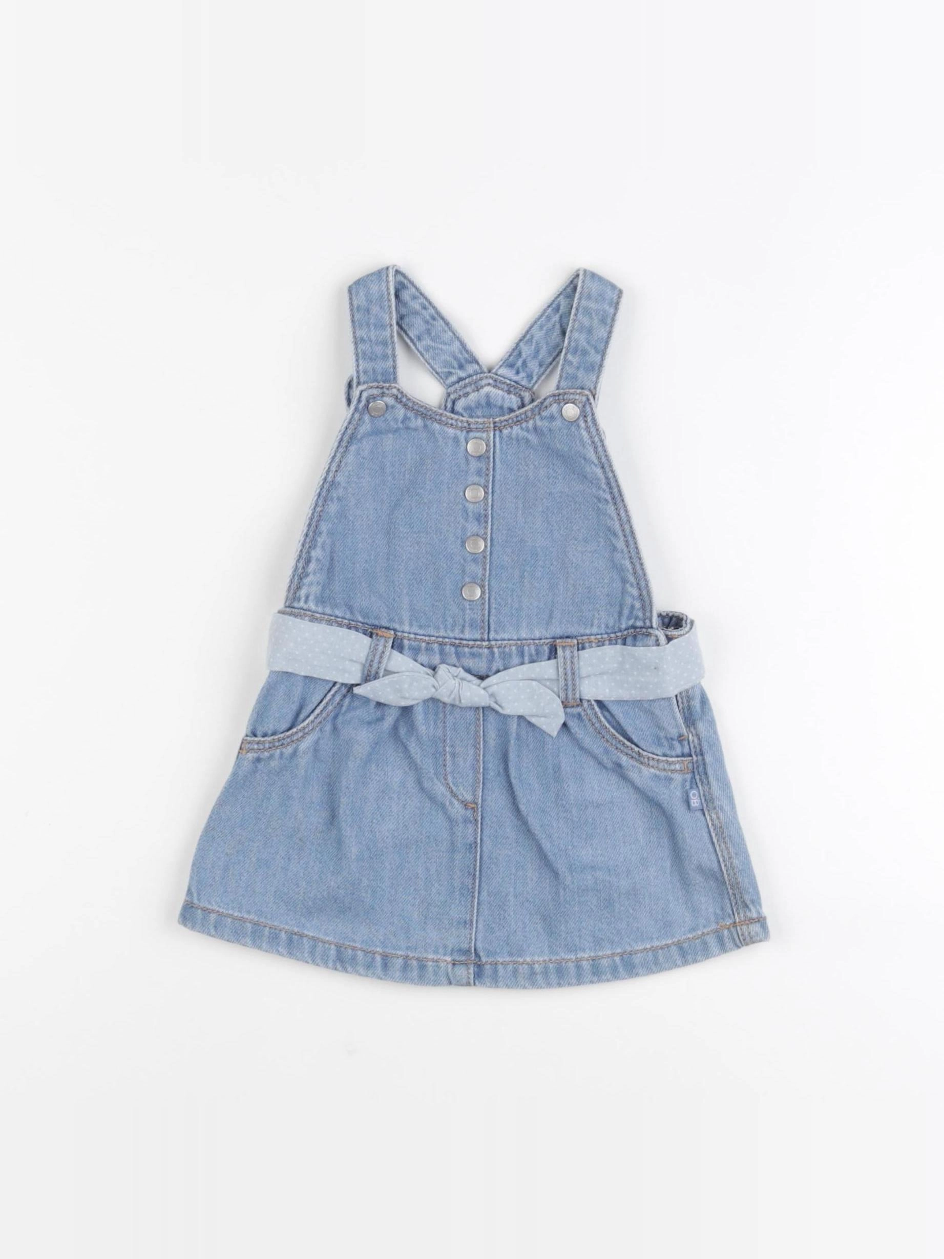 Obaïbi - robe bleu - 6 mois