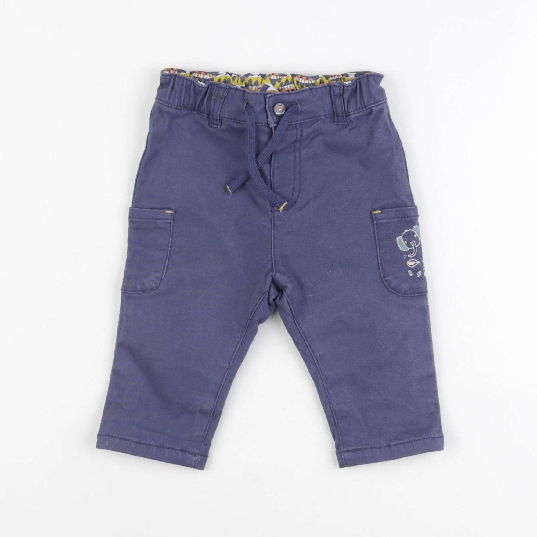 Sergent Major - pantalon bleu - 6 mois