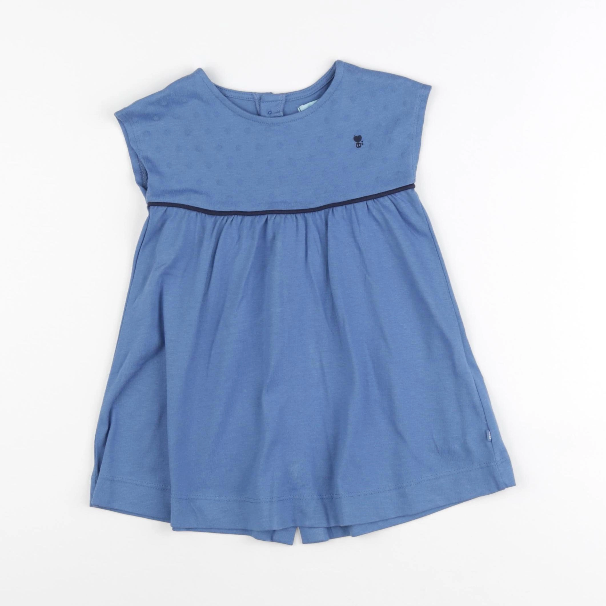 Obaïbi - robe bleu - 18 mois