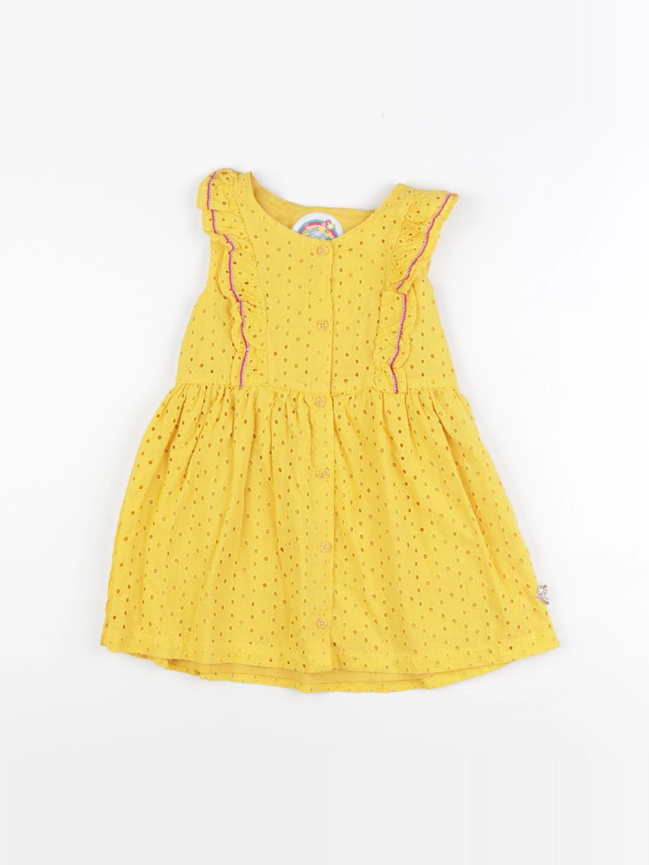 Sergent Major - robe jaune - 3 ans