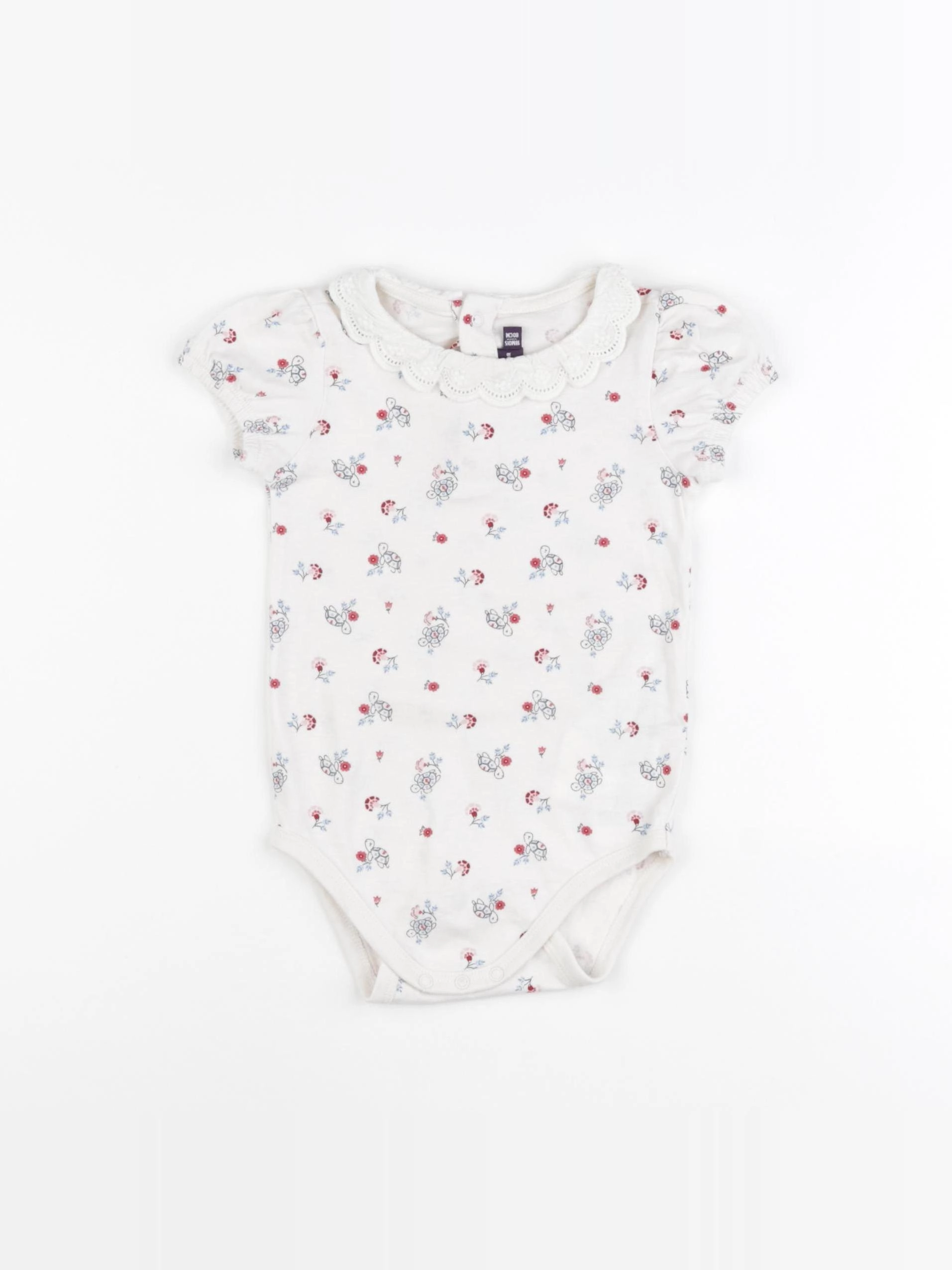 Sergent Major - body à col beige - 18 mois