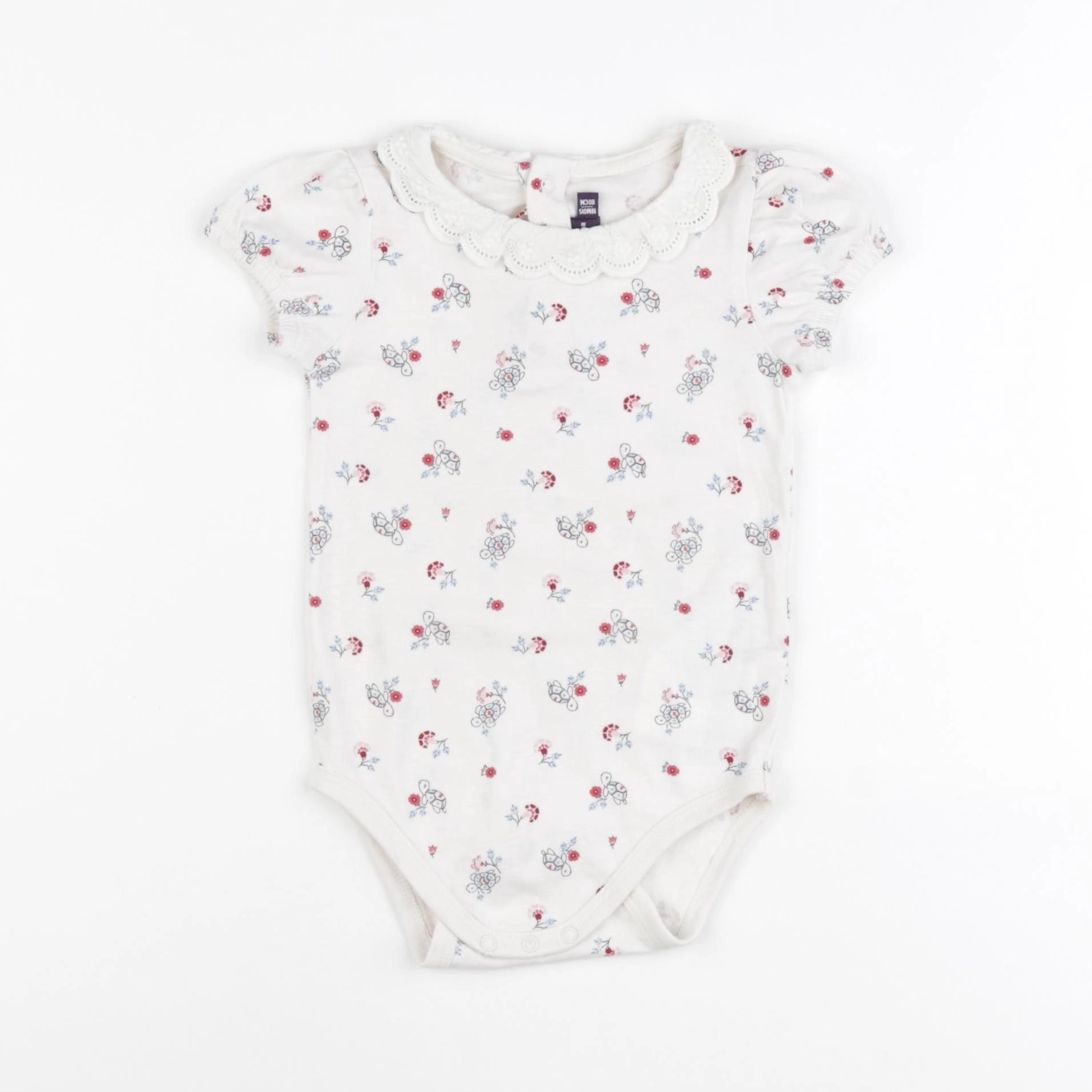 Sergent Major - body à col beige - 18 mois