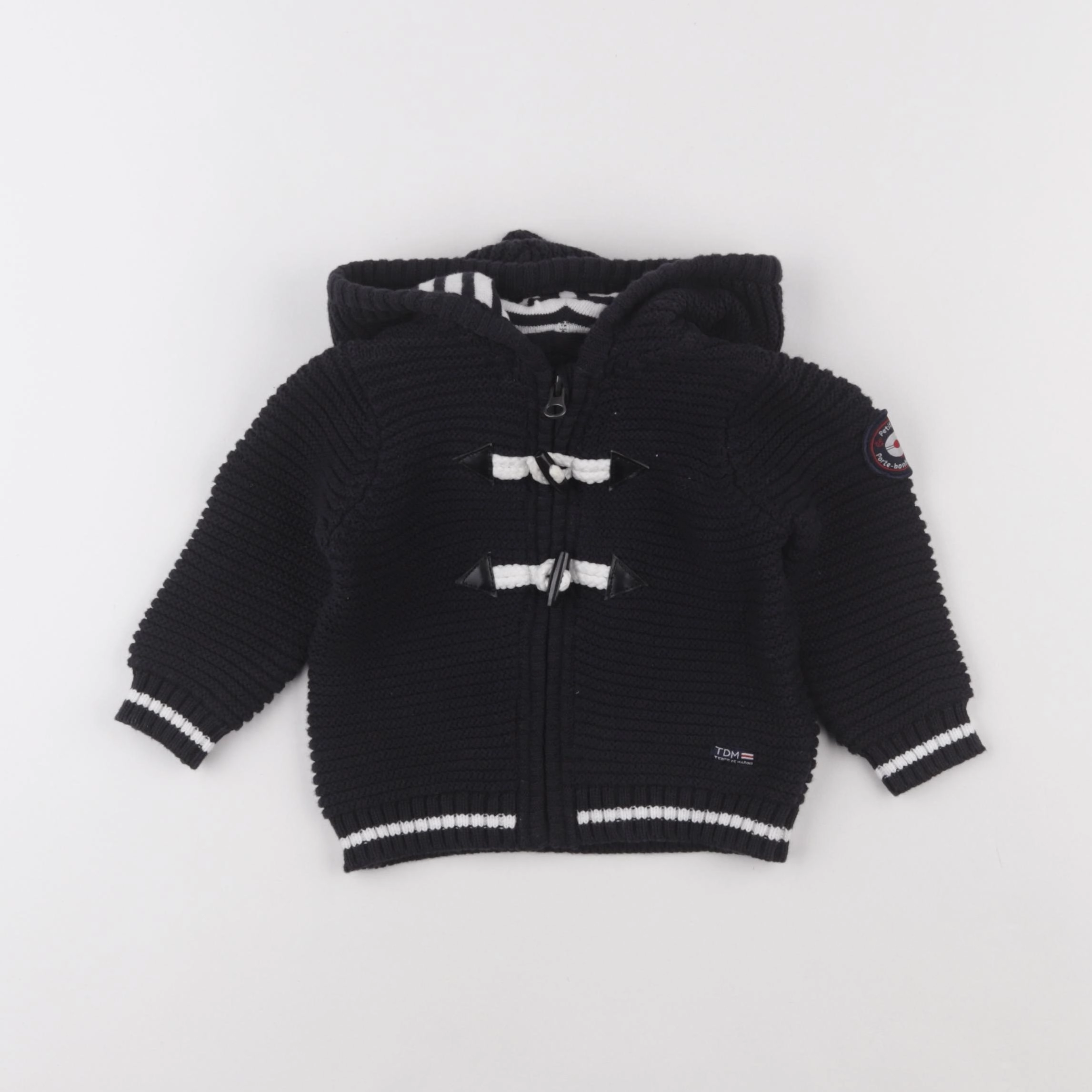 Terre de marins - gilet bleu - 6 mois