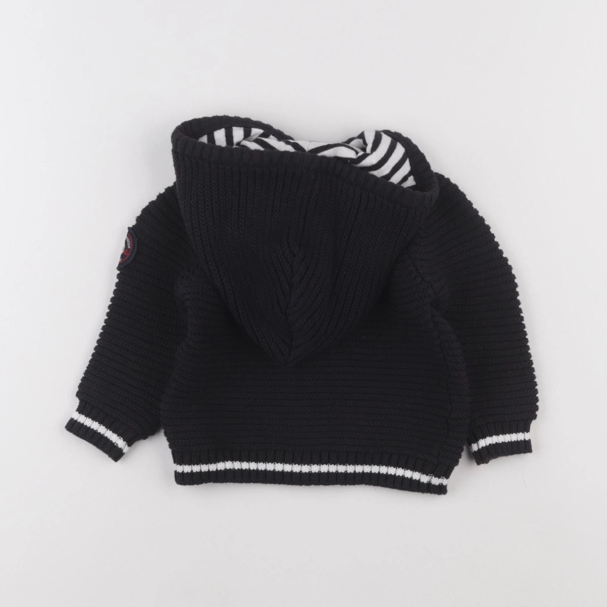 Terre de marins - gilet bleu - 6 mois