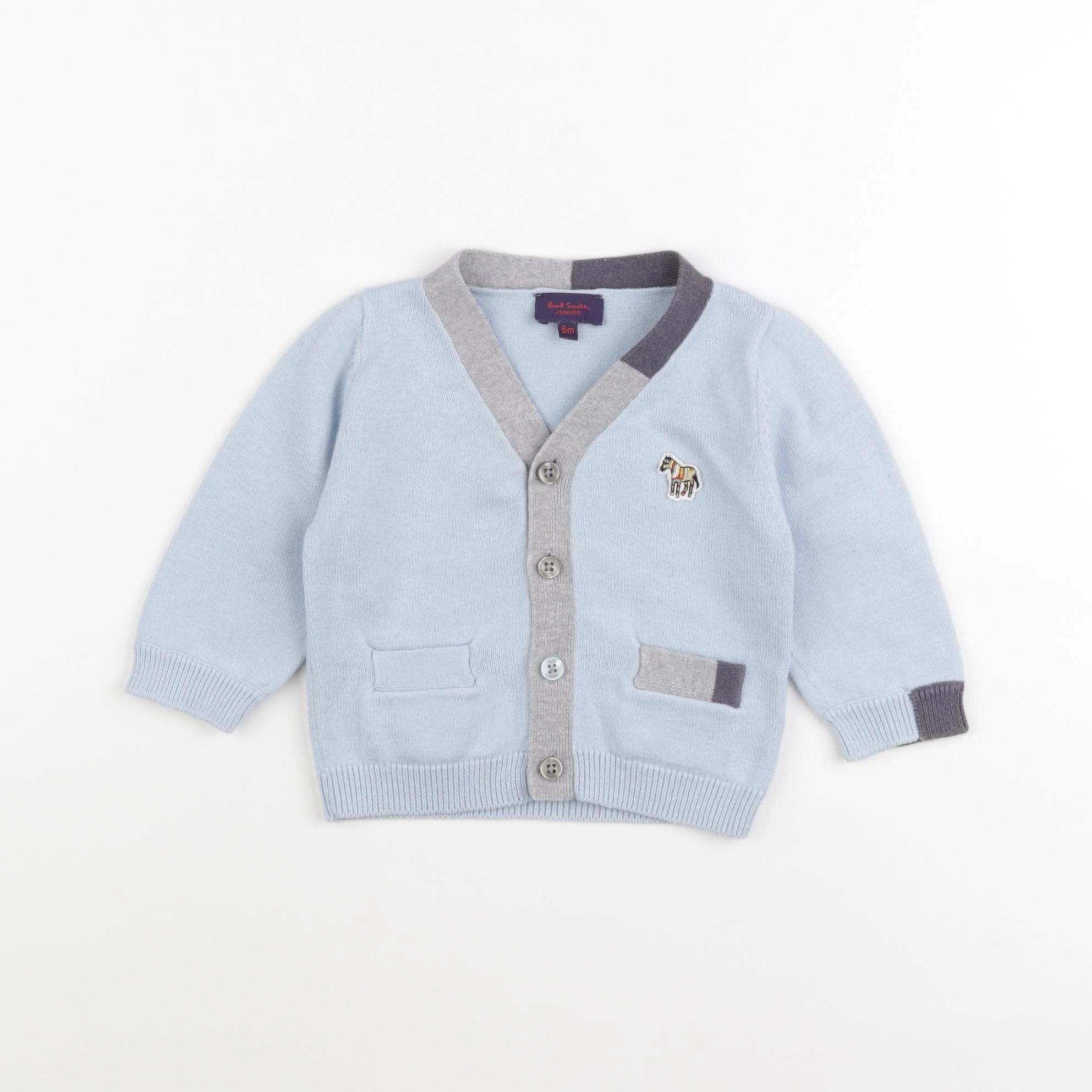 Paul Smith - gilet bleu - 6 mois