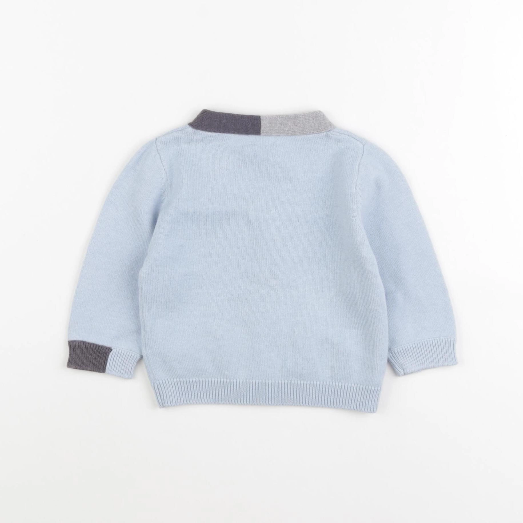 Paul Smith - gilet bleu - 6 mois
