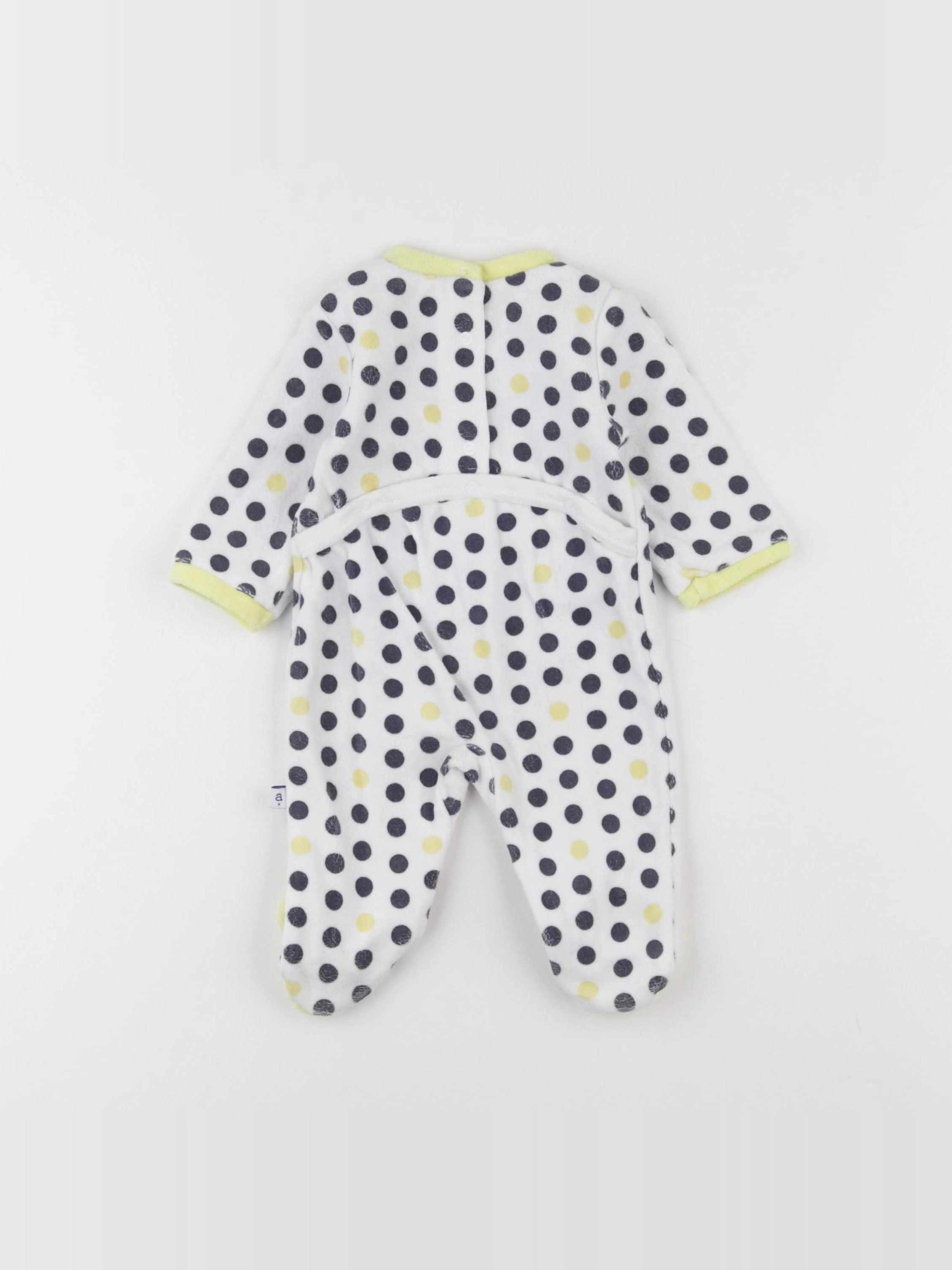 Absorba - pyjama velours blanc - 18 mois
