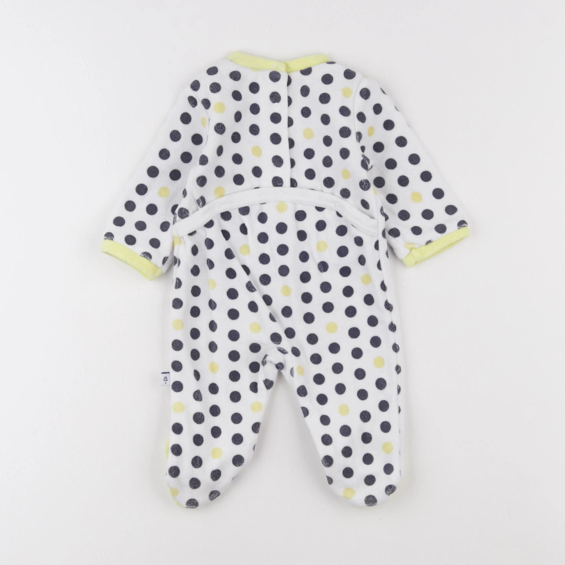 Absorba - pyjama velours blanc - 18 mois
