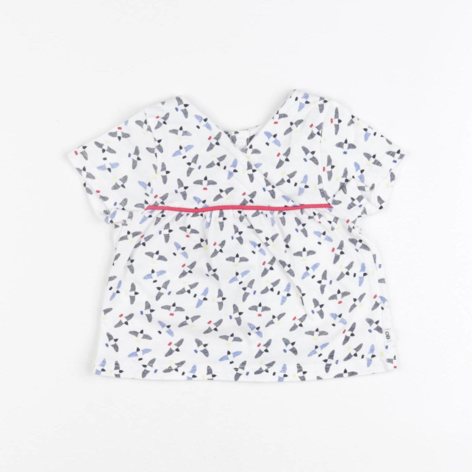 Obaïbi - tee-shirt multicolore - 3 mois